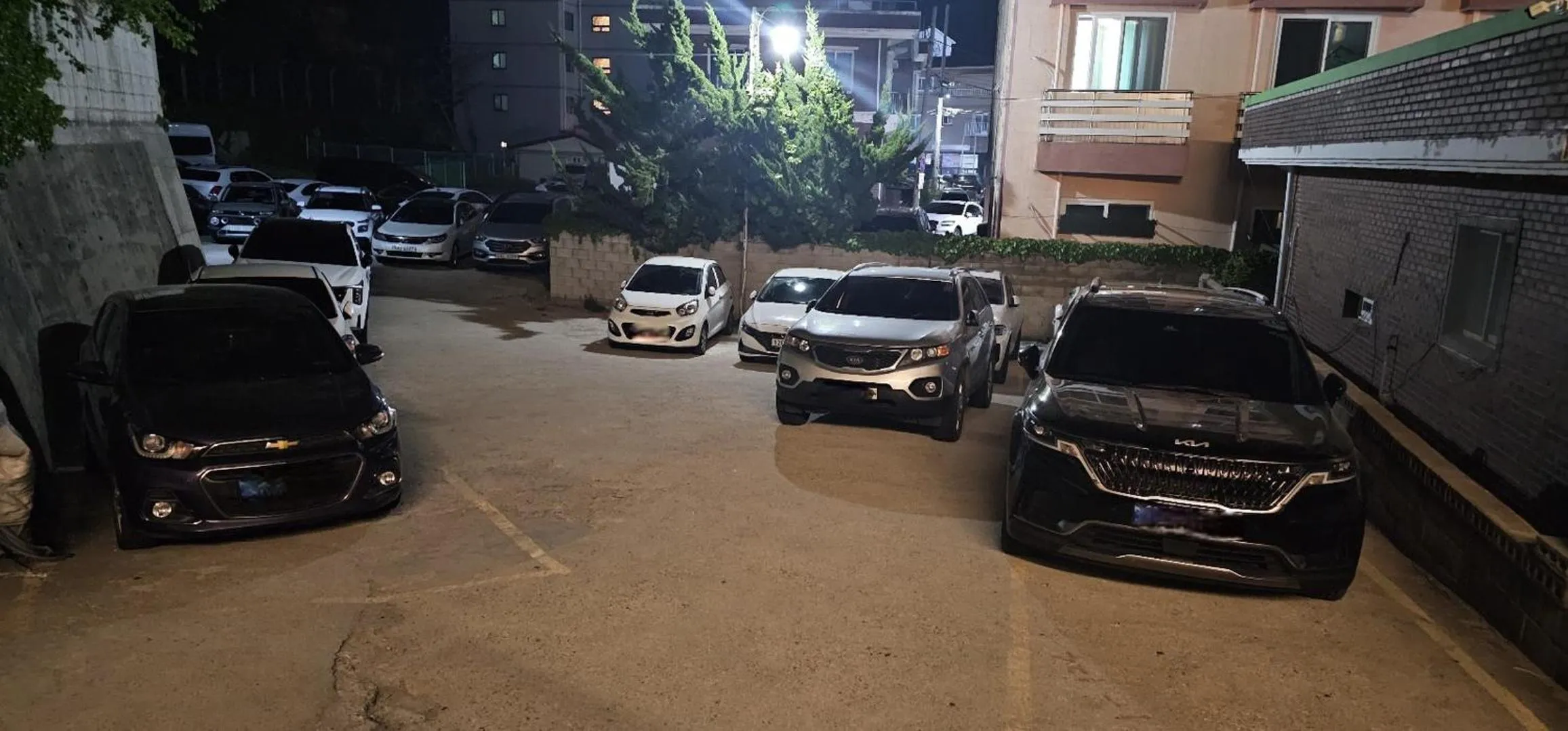 Parking in Sokcho Ritz Hotel
