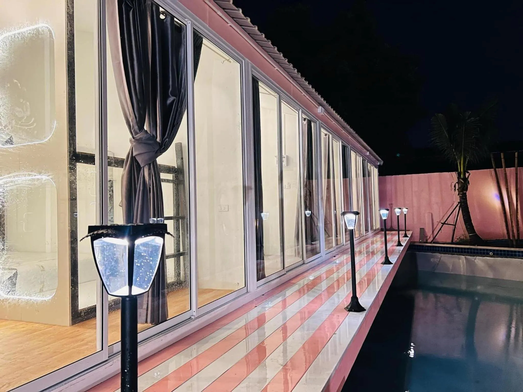 Pool view in Lamoon Villa