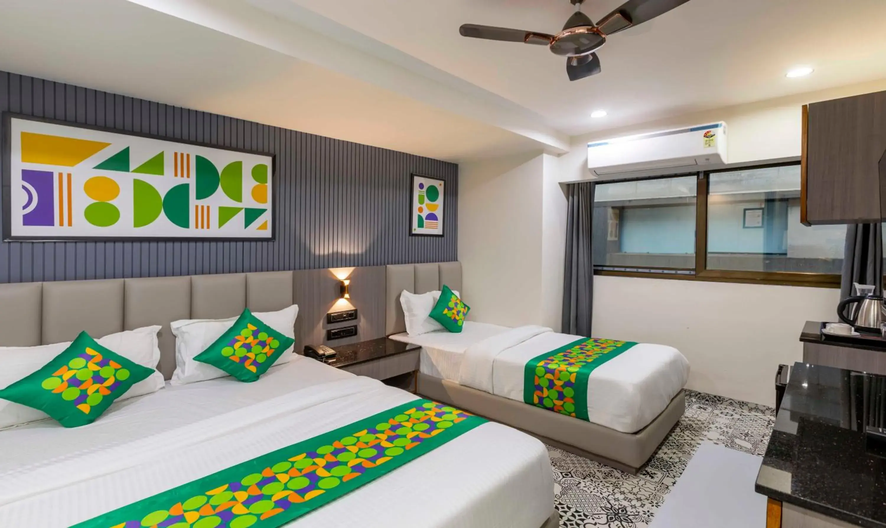 Deluxe Double Room - single occupancy in Treebo KBC Deluxe Double Room - single occupancy in Treebo KBC