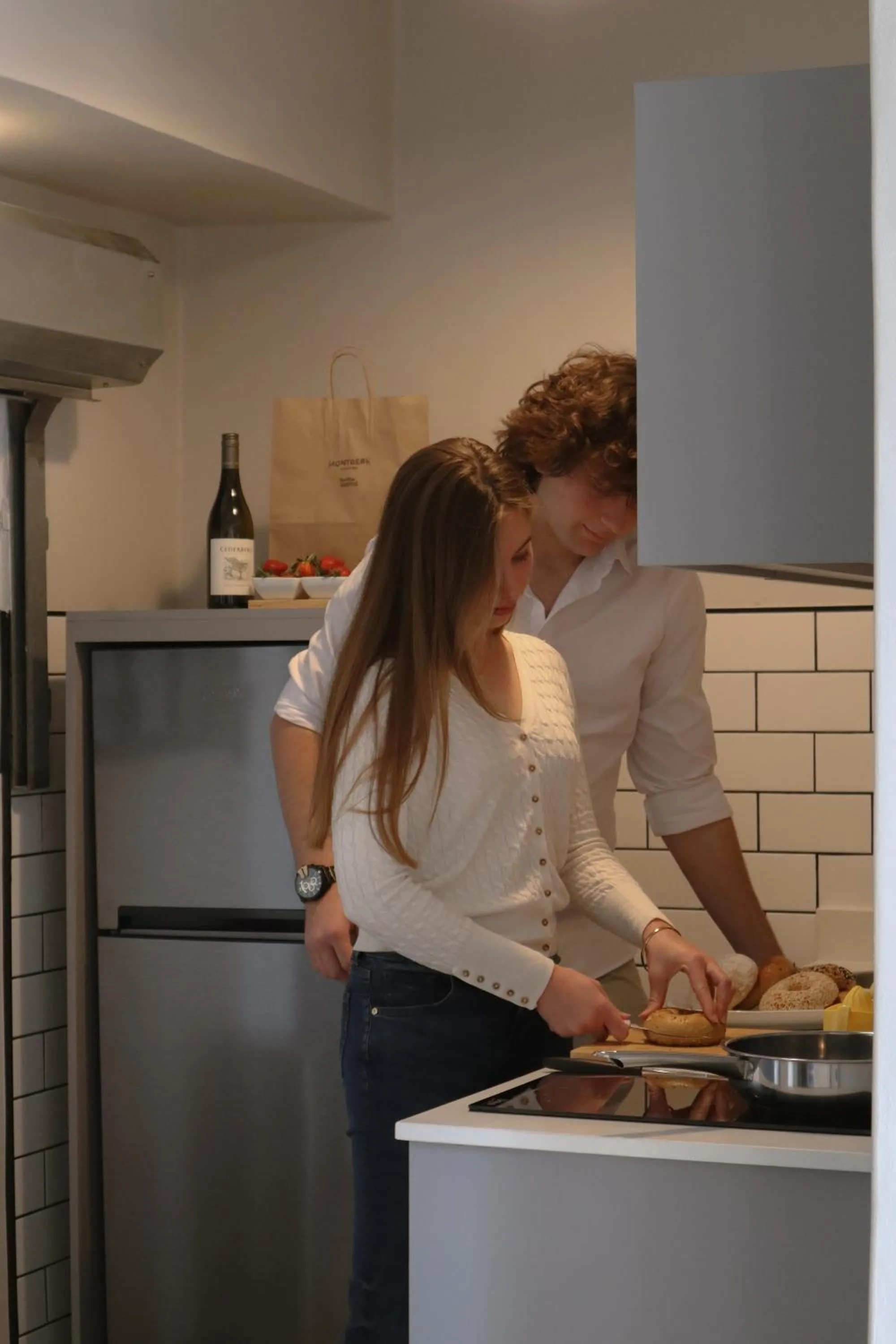 kitchen in HAVN Aparthotel by Totalstay