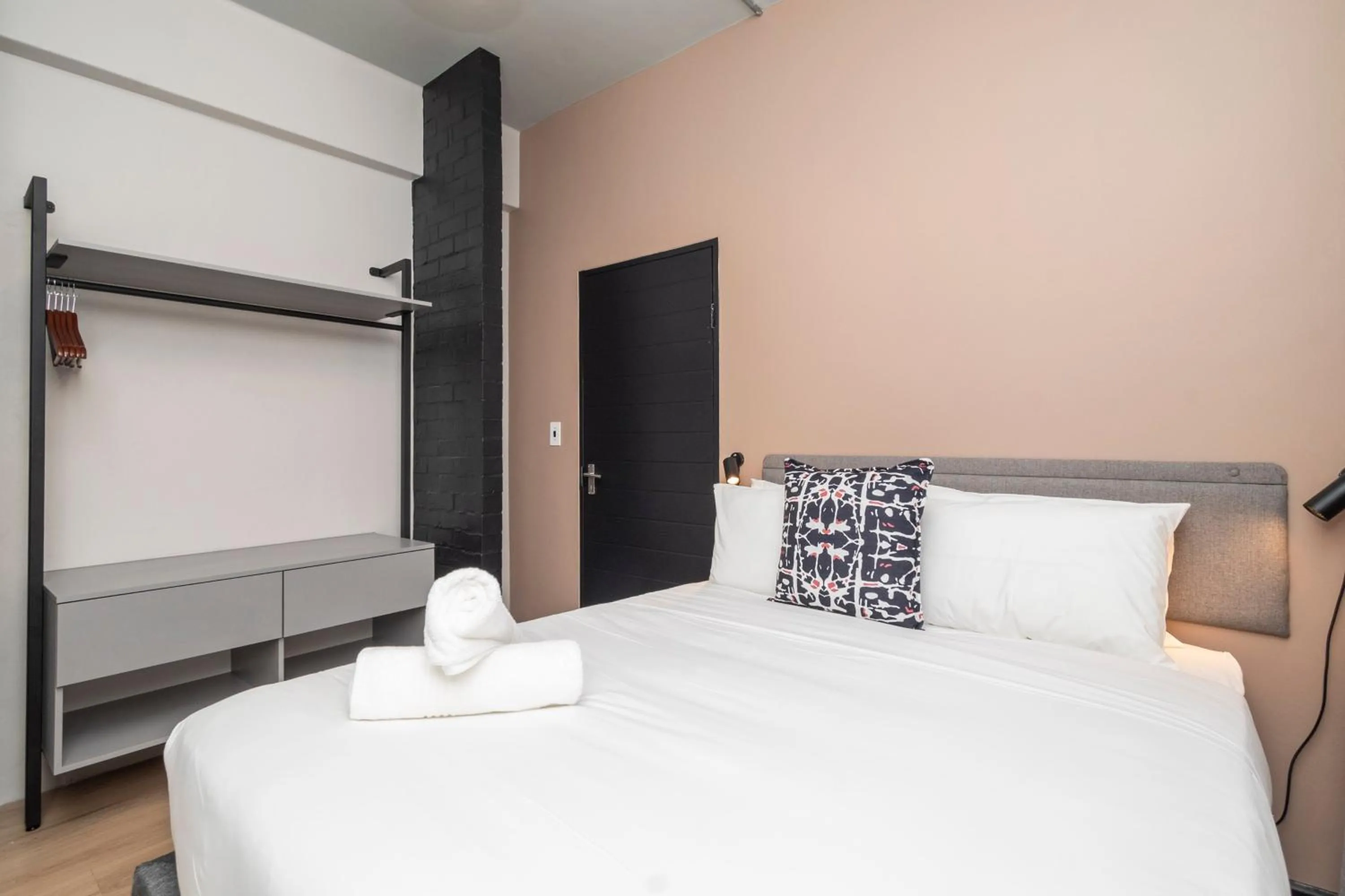 Bedroom, Bed in HAVN Aparthotel by Totalstay