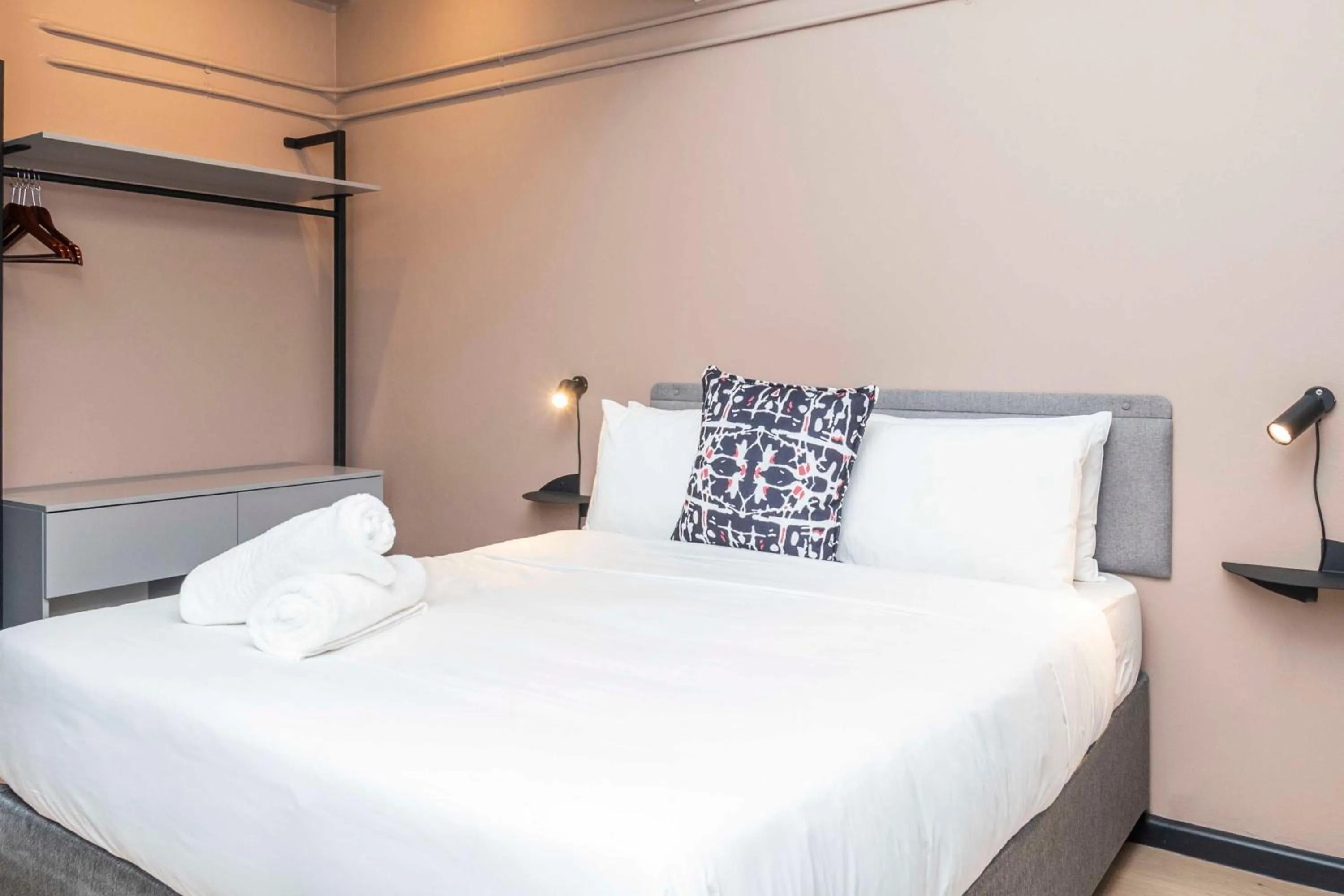 Bed in HAVN Aparthotel by Totalstay