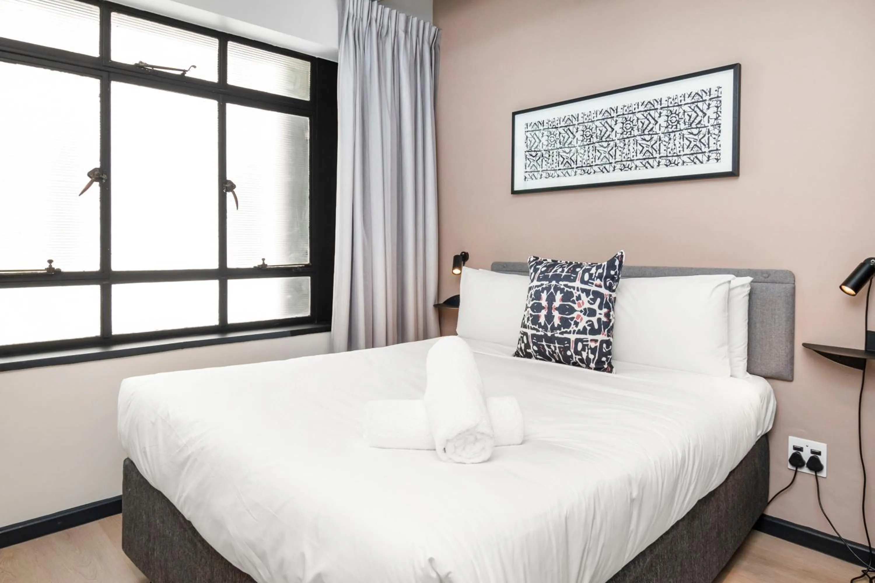 Bedroom, Bed in HAVN Aparthotel by Totalstay