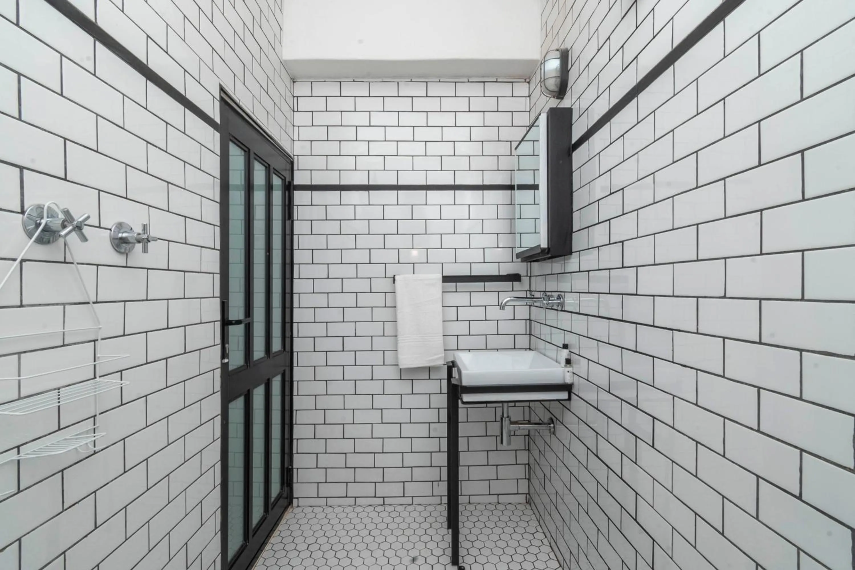 Bathroom in HAVN Aparthotel by Totalstay