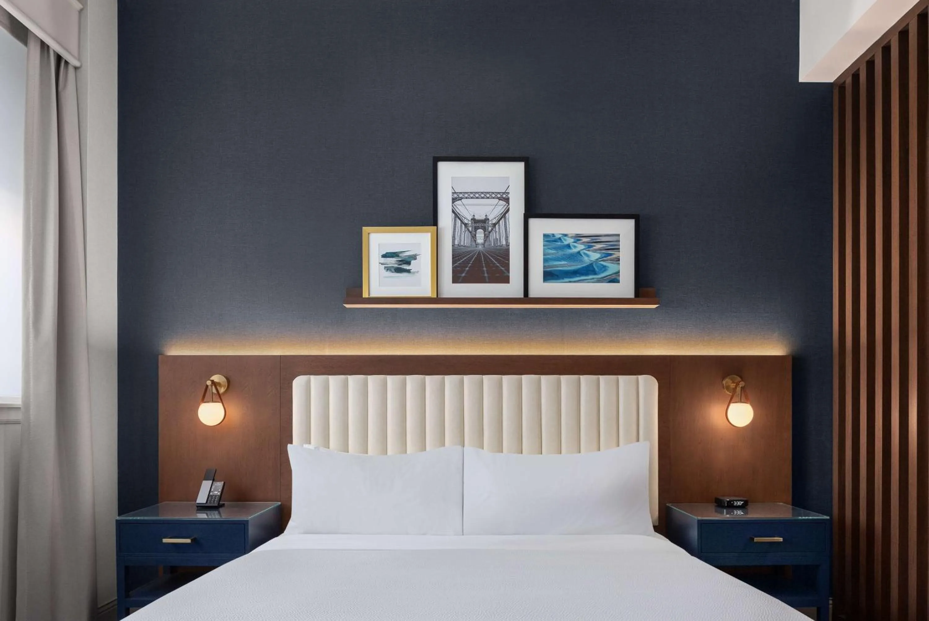 Bed in The Well House Hamilton, Tapestry Collection By Hilton