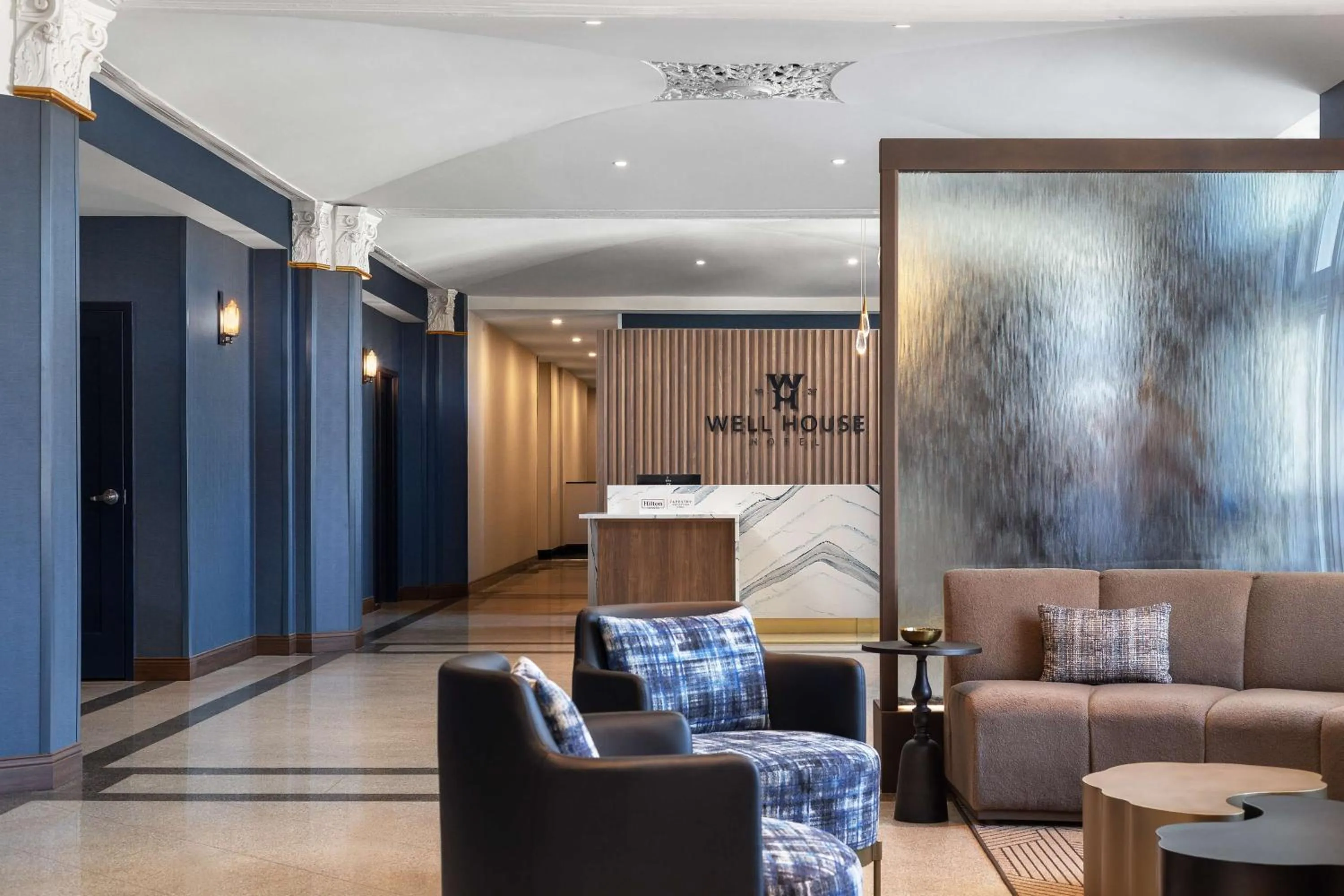 Lobby or reception in The Well House Hamilton, Tapestry Collection By Hilton