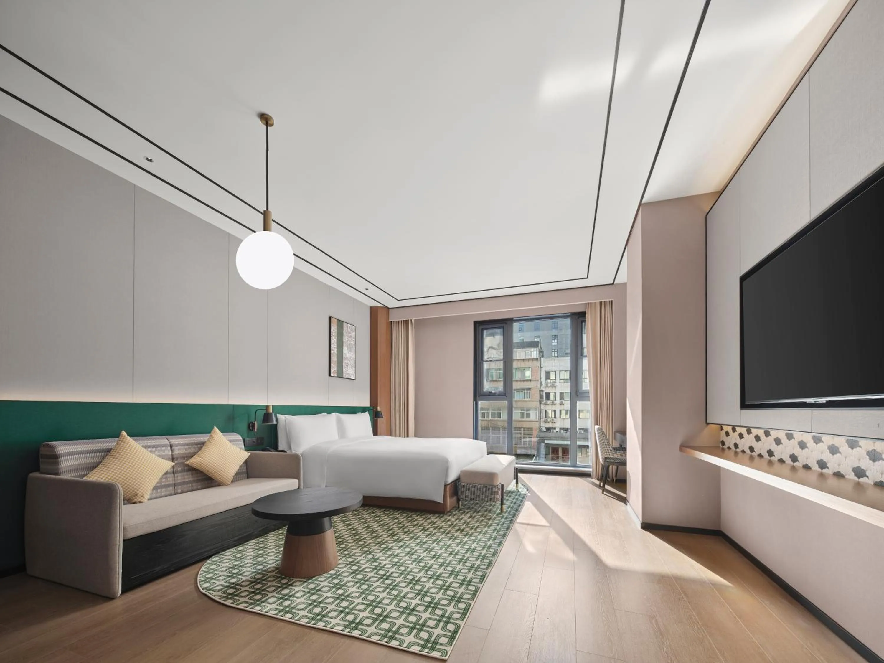 Photo of the whole room in Hilton Garden Inn Xi'An Bell Tower