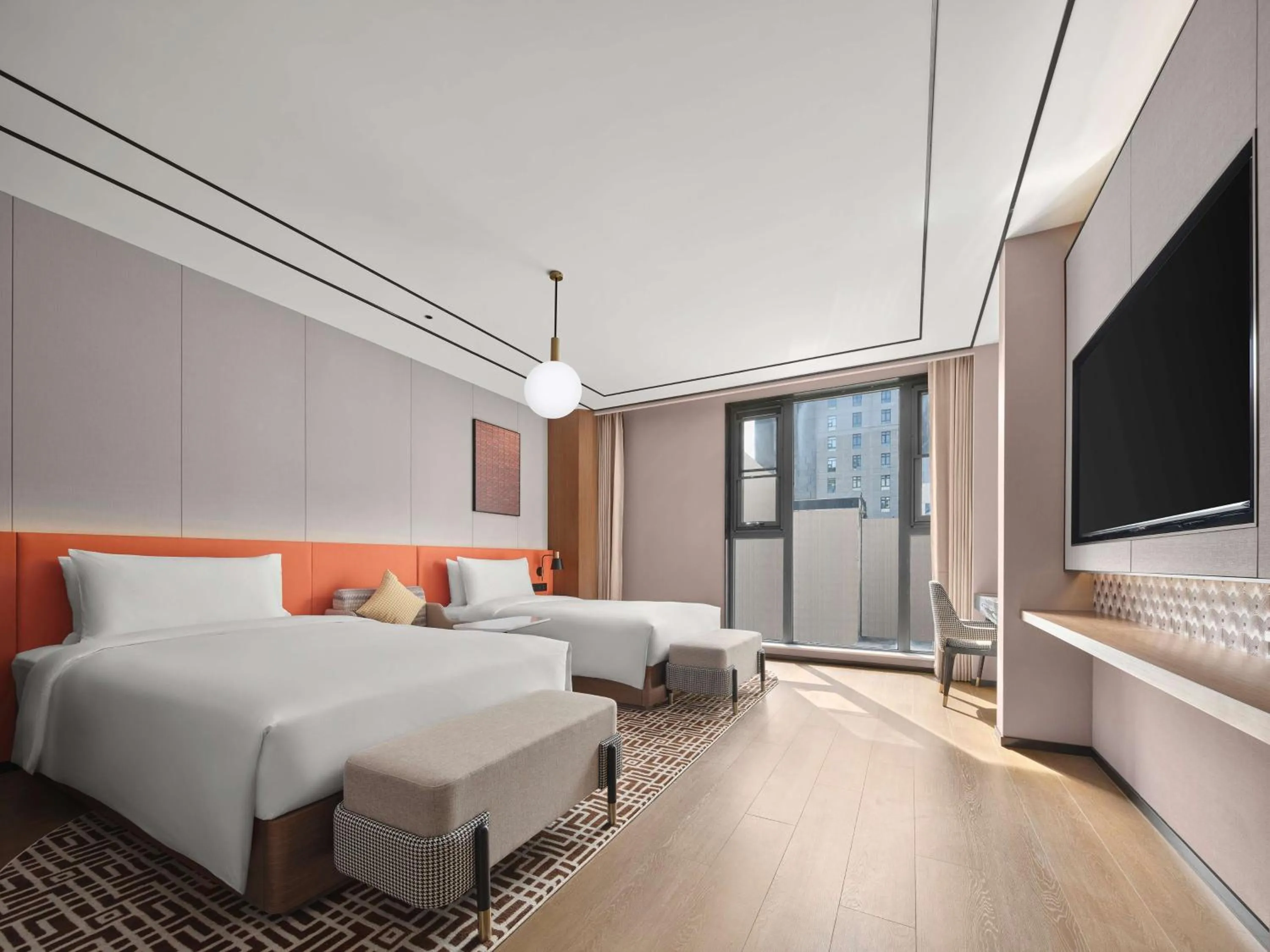 Bed in Hilton Garden Inn Xi'An Bell Tower