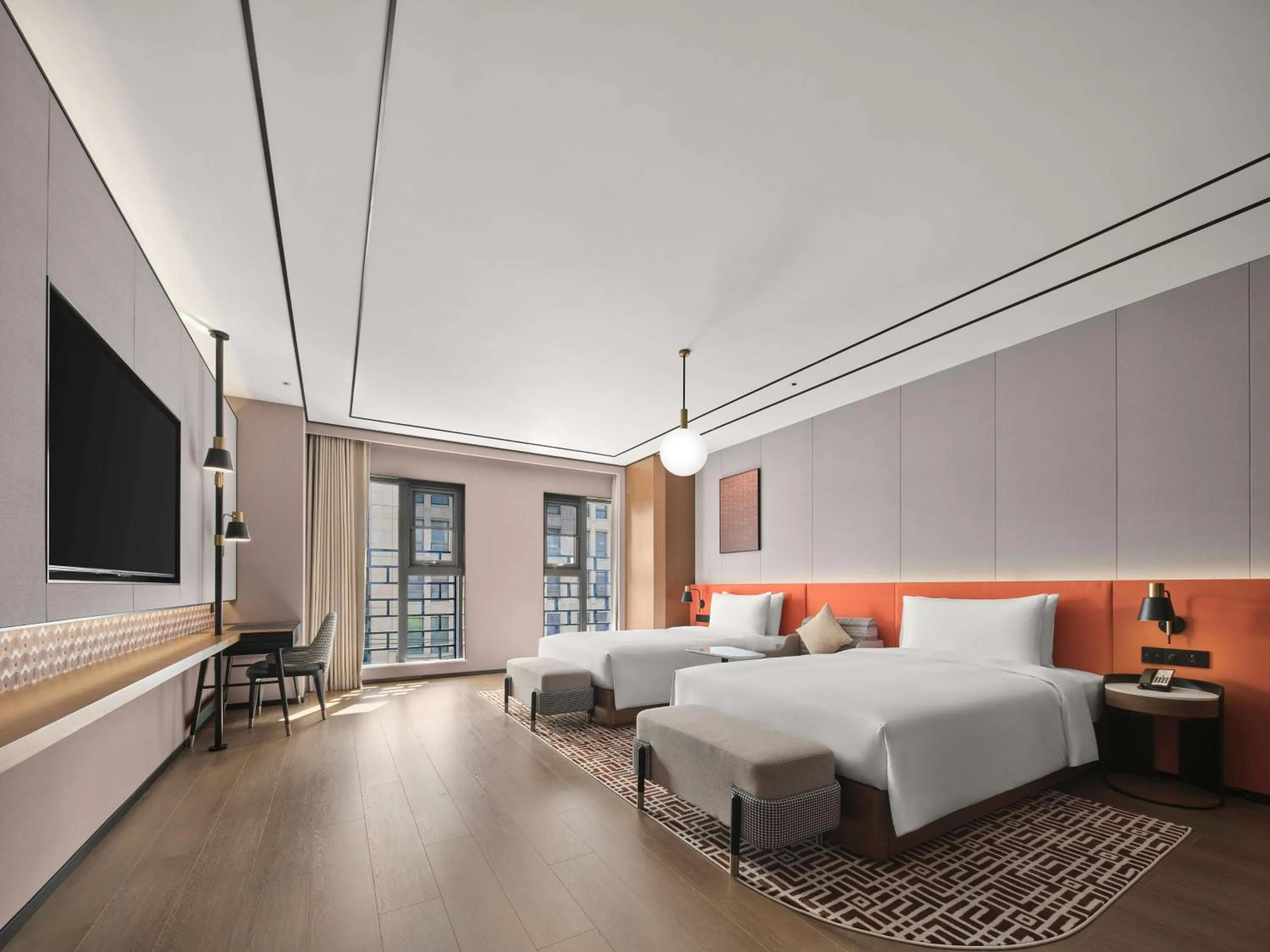 Bed in Hilton Garden Inn Xi'An Bell Tower