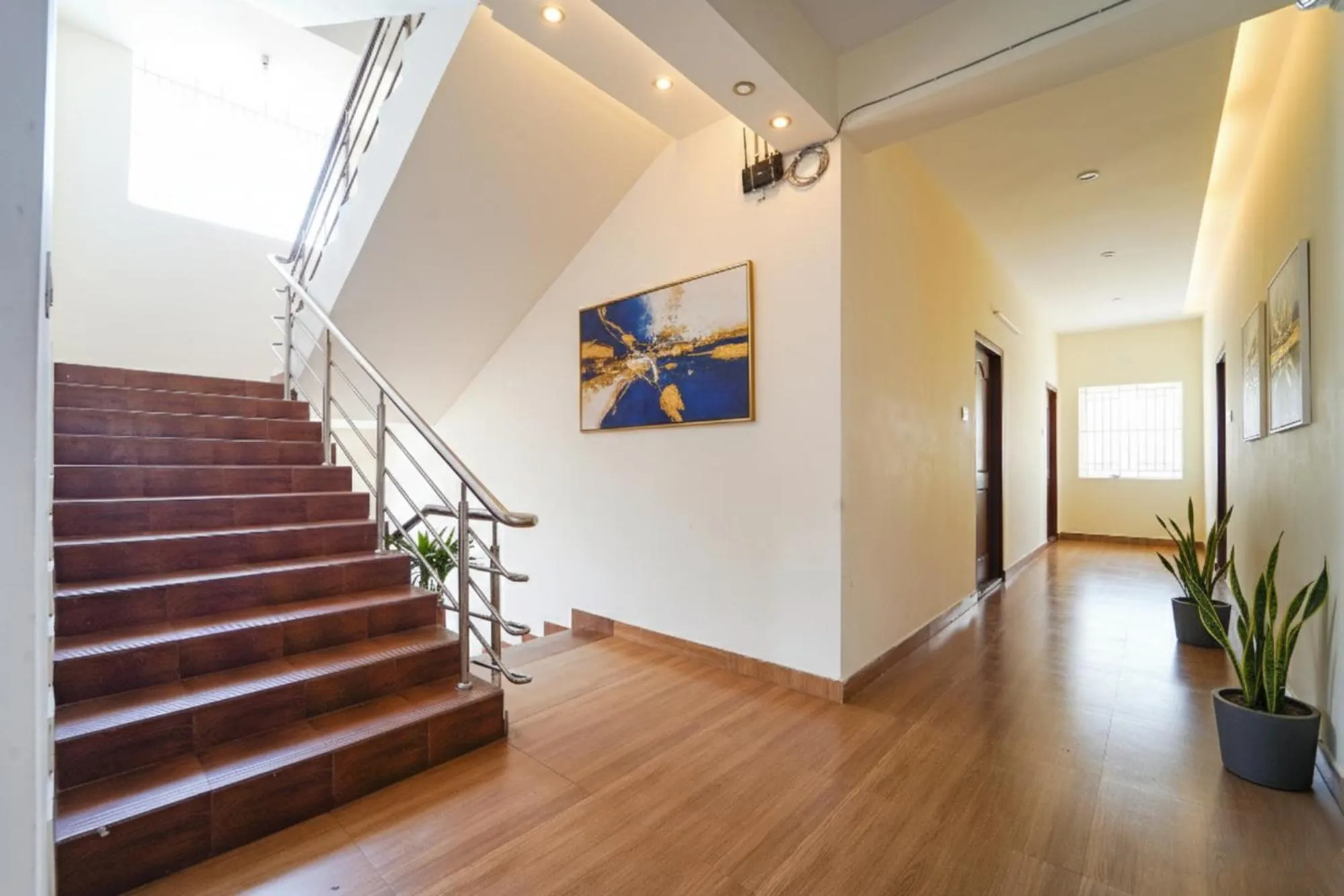 Lobby or reception in Via Aarudra s Residency