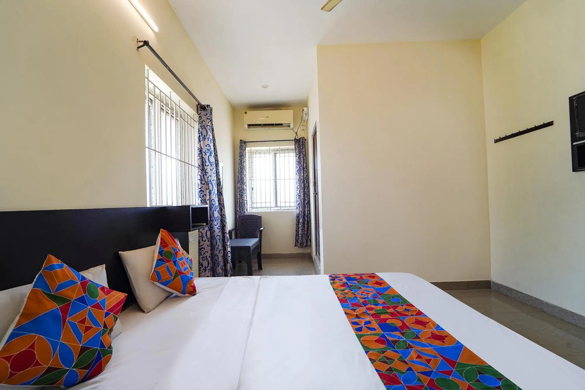 Bed in Via Aarudra s Residency