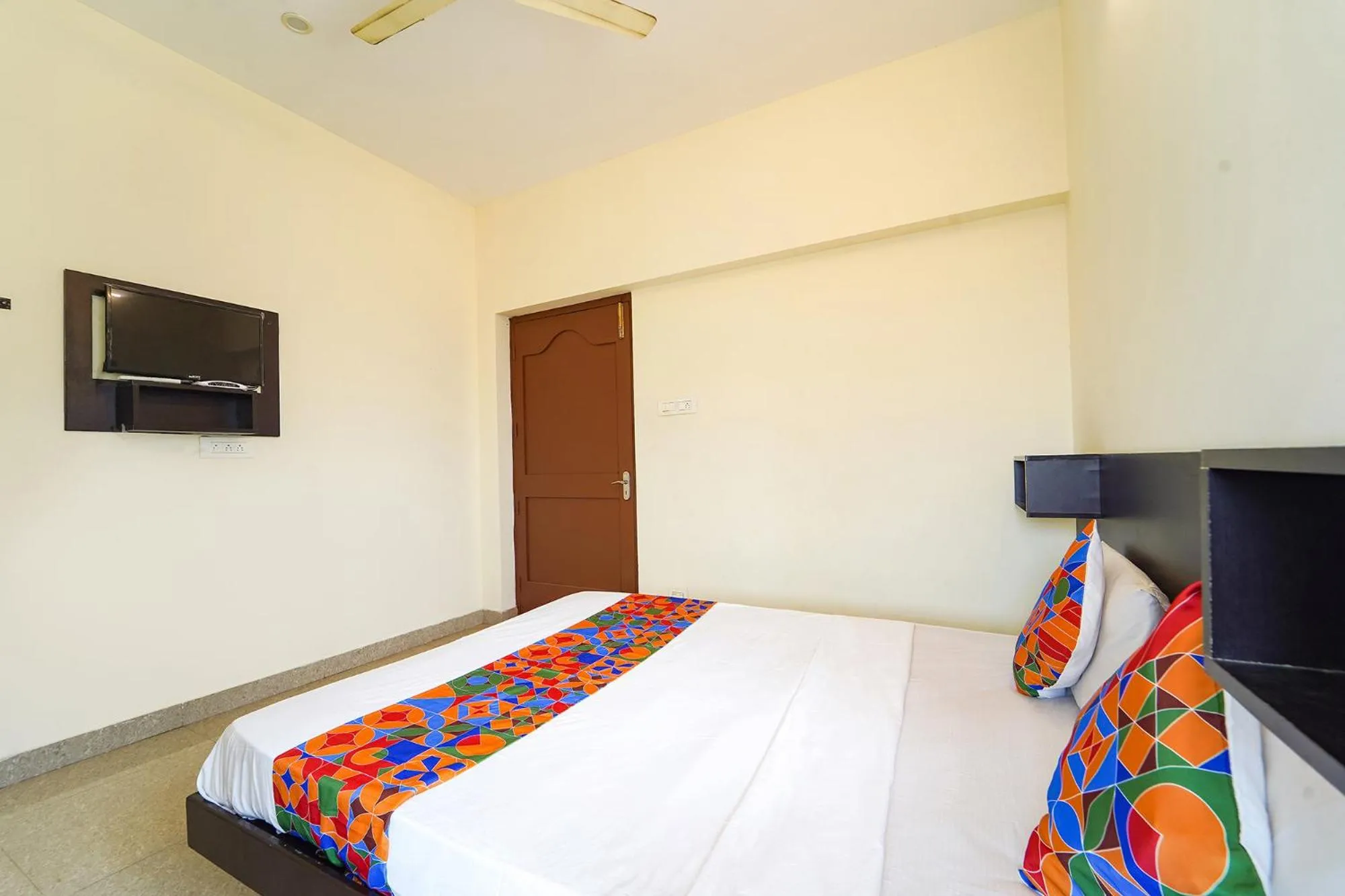 Bed in Via Aarudra s Residency