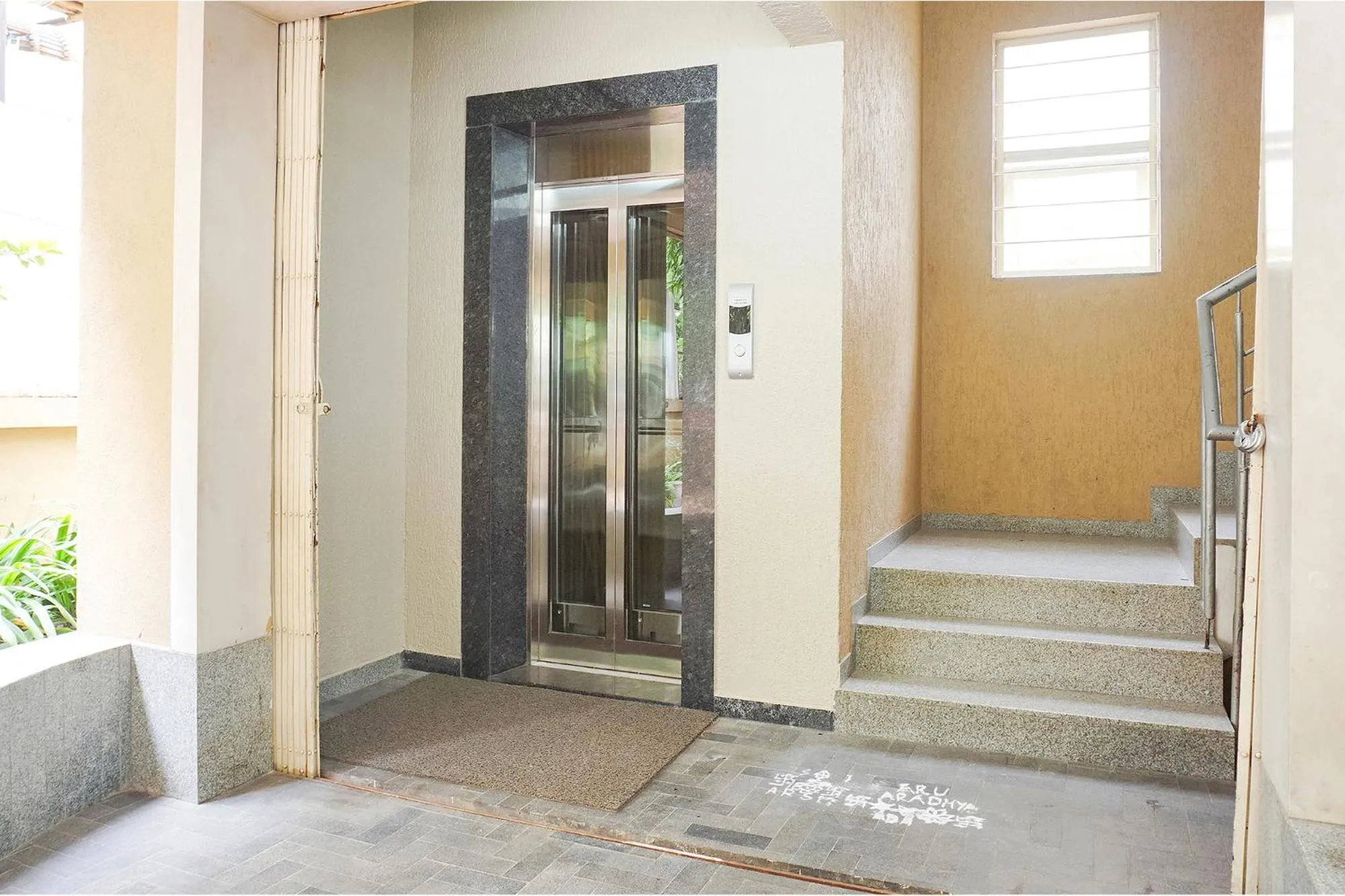 elevator in Via Shree Haree Residency