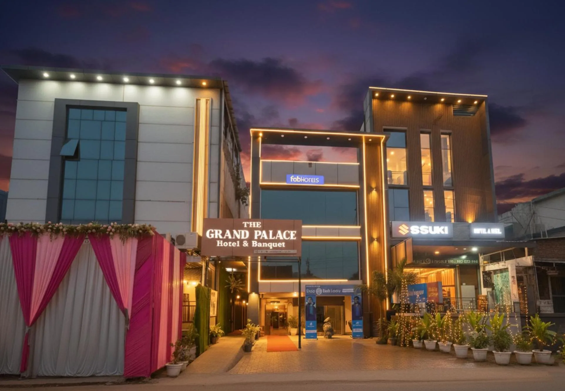 Property building in Via The Grand Palace Near Fortis Escort Hospital