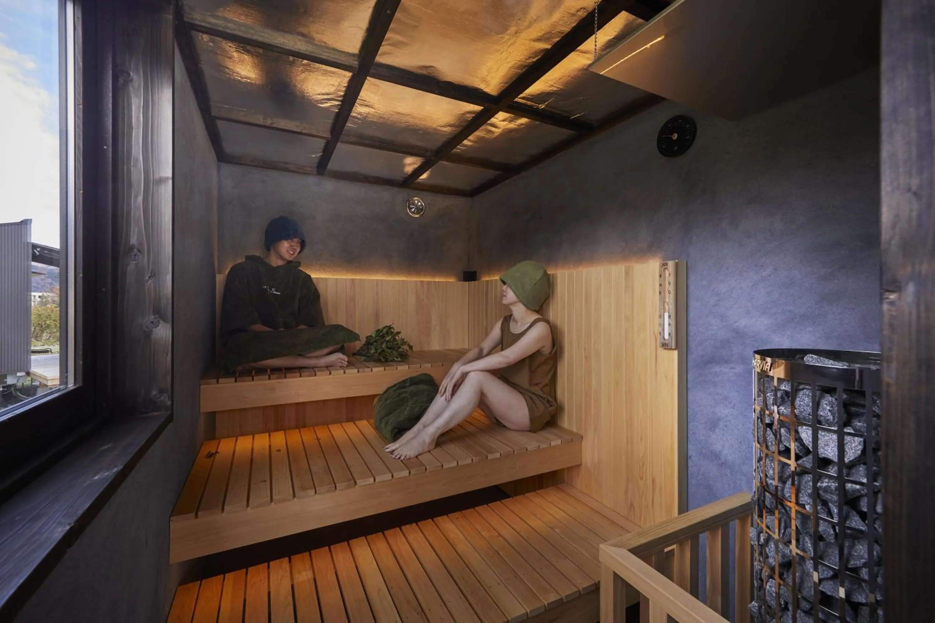 Sauna in Reposer Hakuba