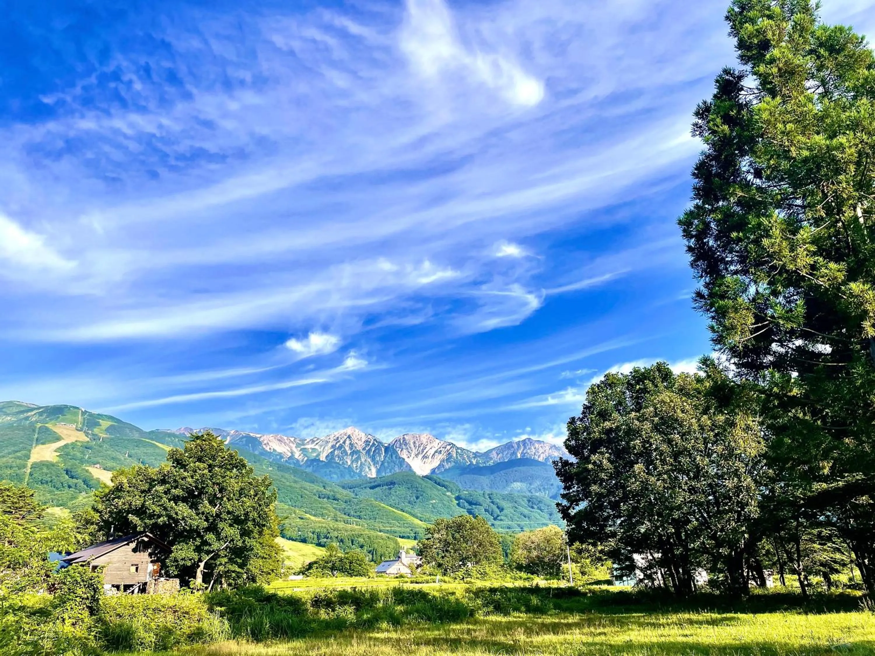 Mountain view in Reposer Hakuba