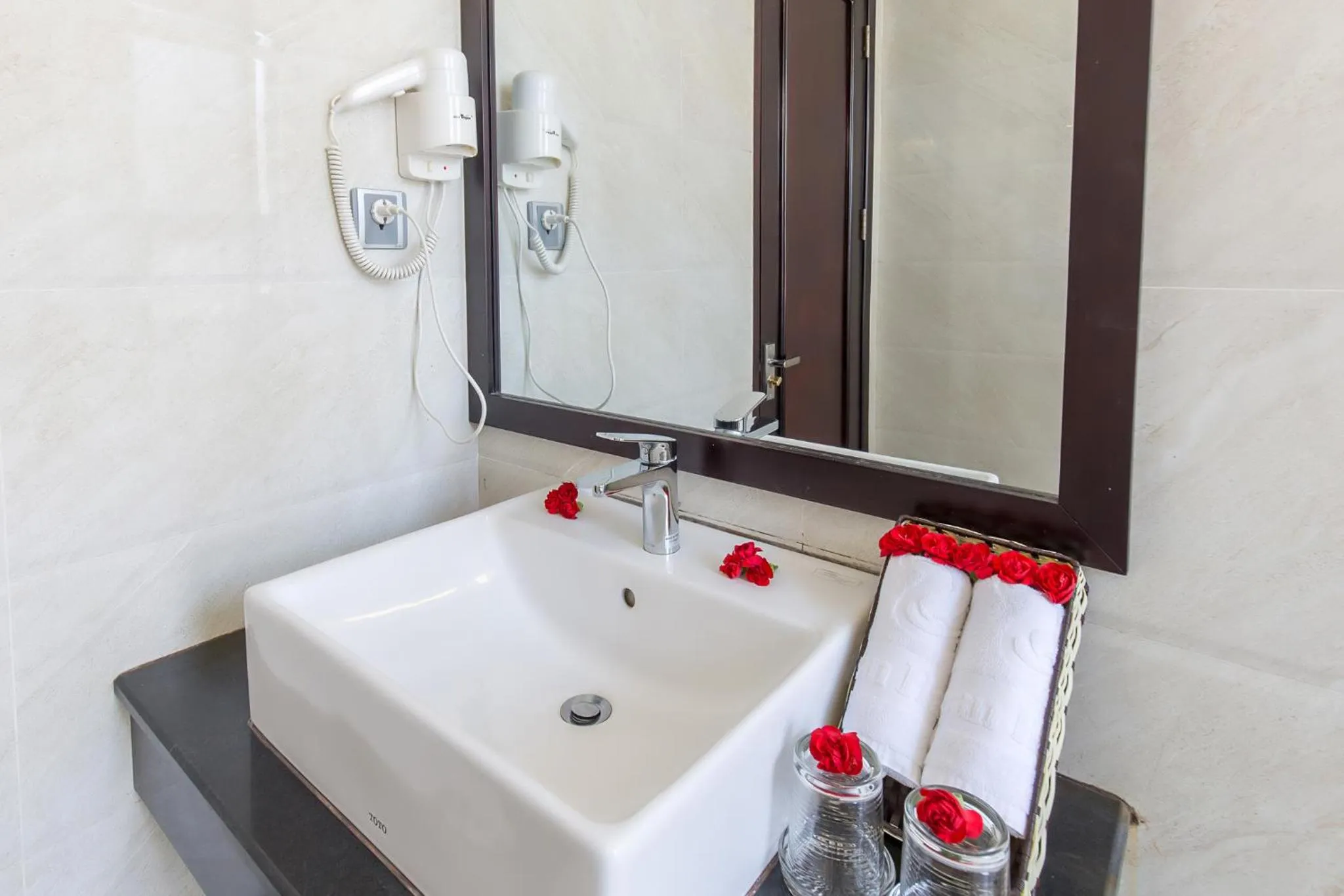 Bathroom in Ocean Haven Hotel