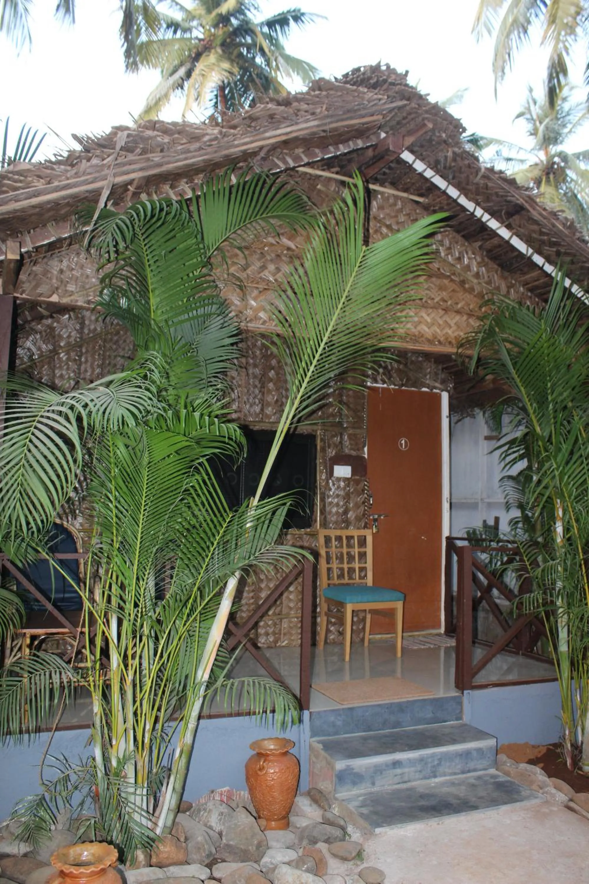 Balcony/Terrace in Sea Shades Palolem Resort