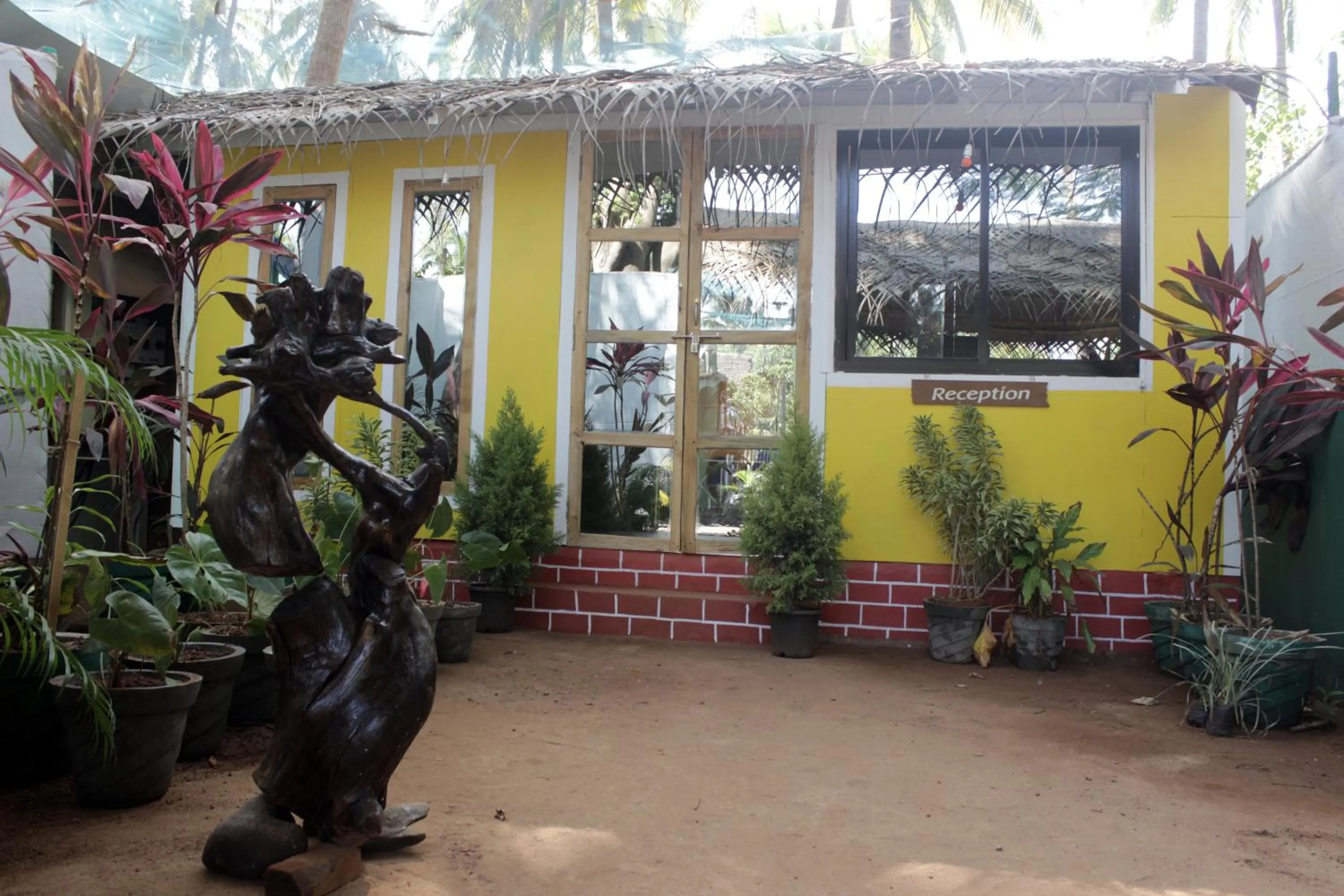 Lobby or reception in Sea Shades Palolem Resort