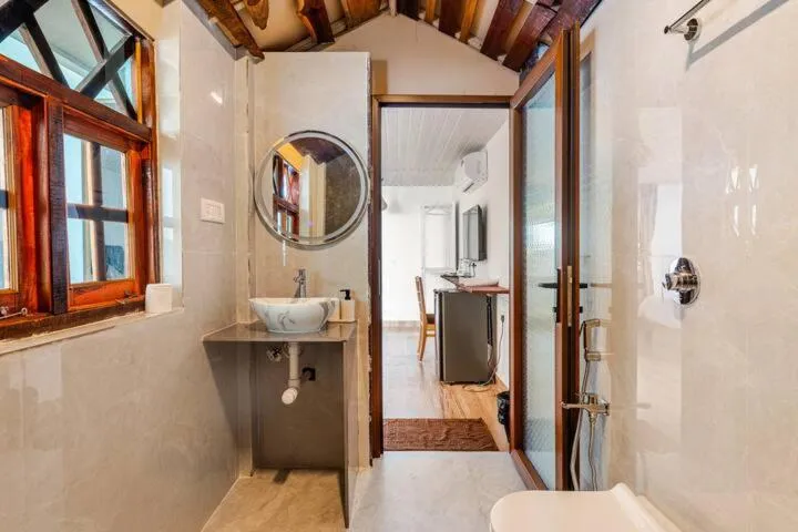 Bathroom in Sea Shades Cottages I Private Jacuzzi