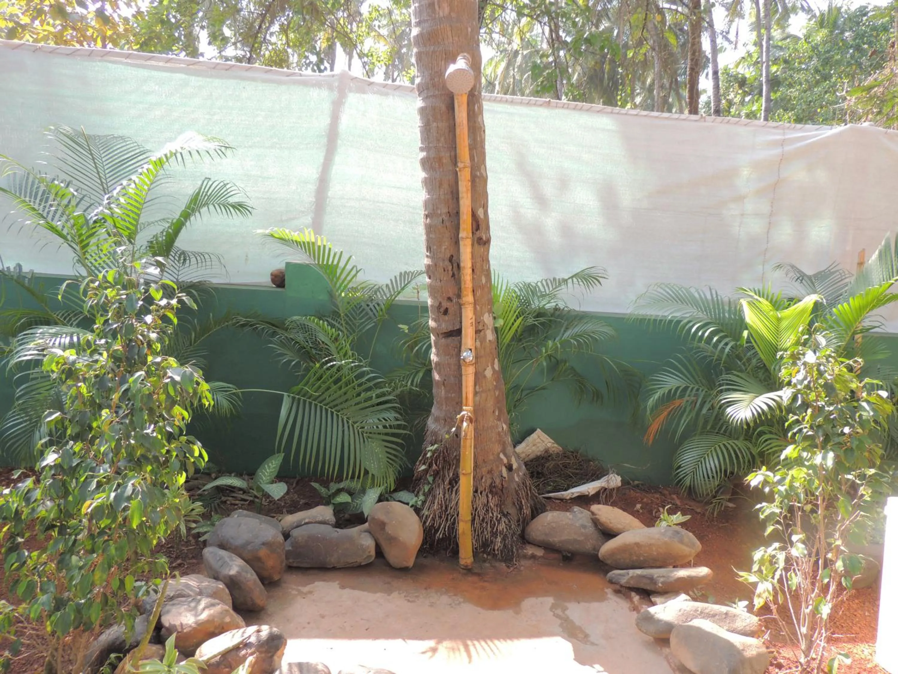 Garden view in Sea Shades Palolem Resort