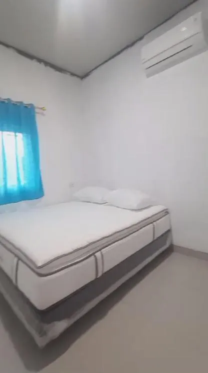 Bed in Villa Blue Ocean Tanjung Lesung