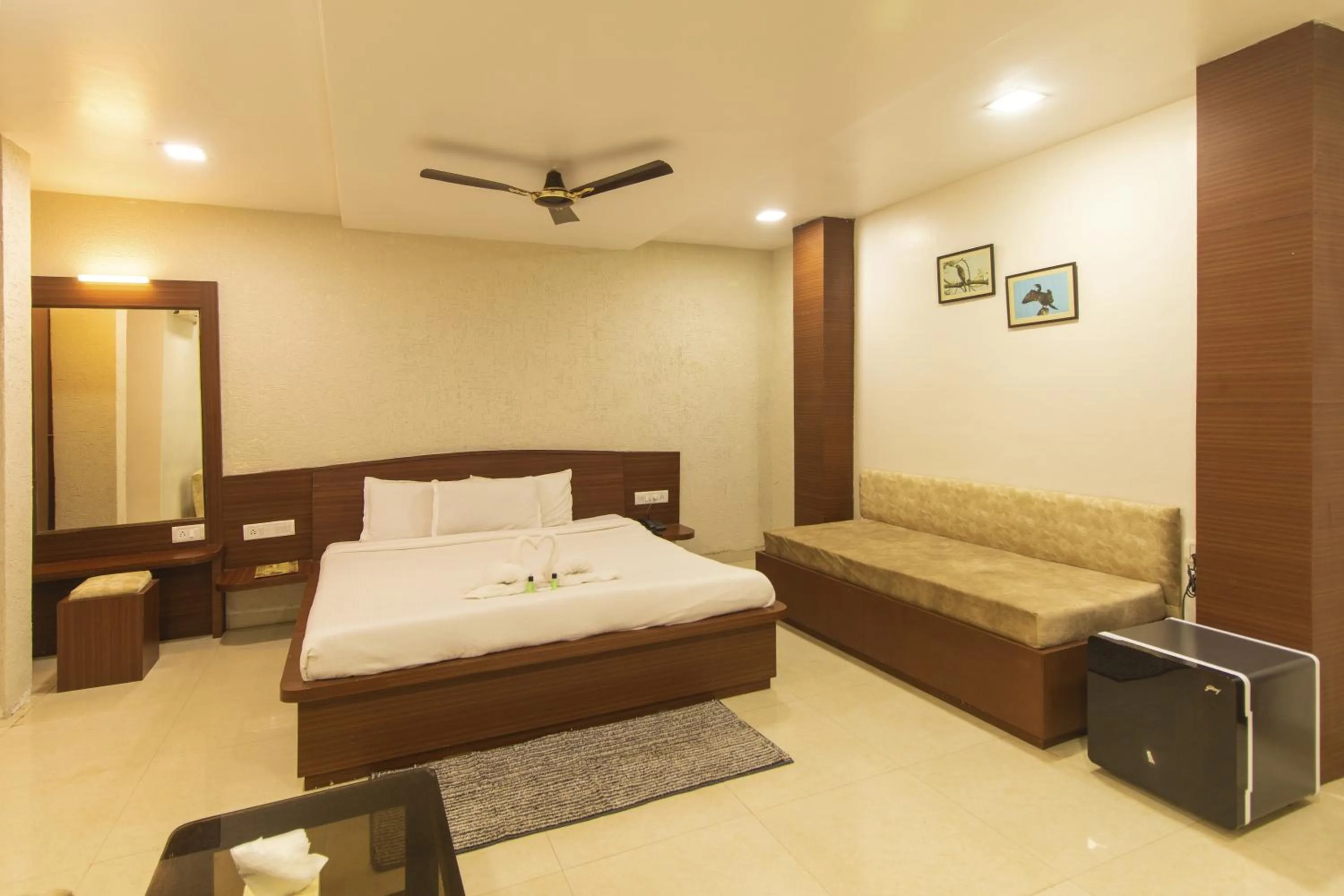 Bed in WOW STAYZ2 Misty Meadows