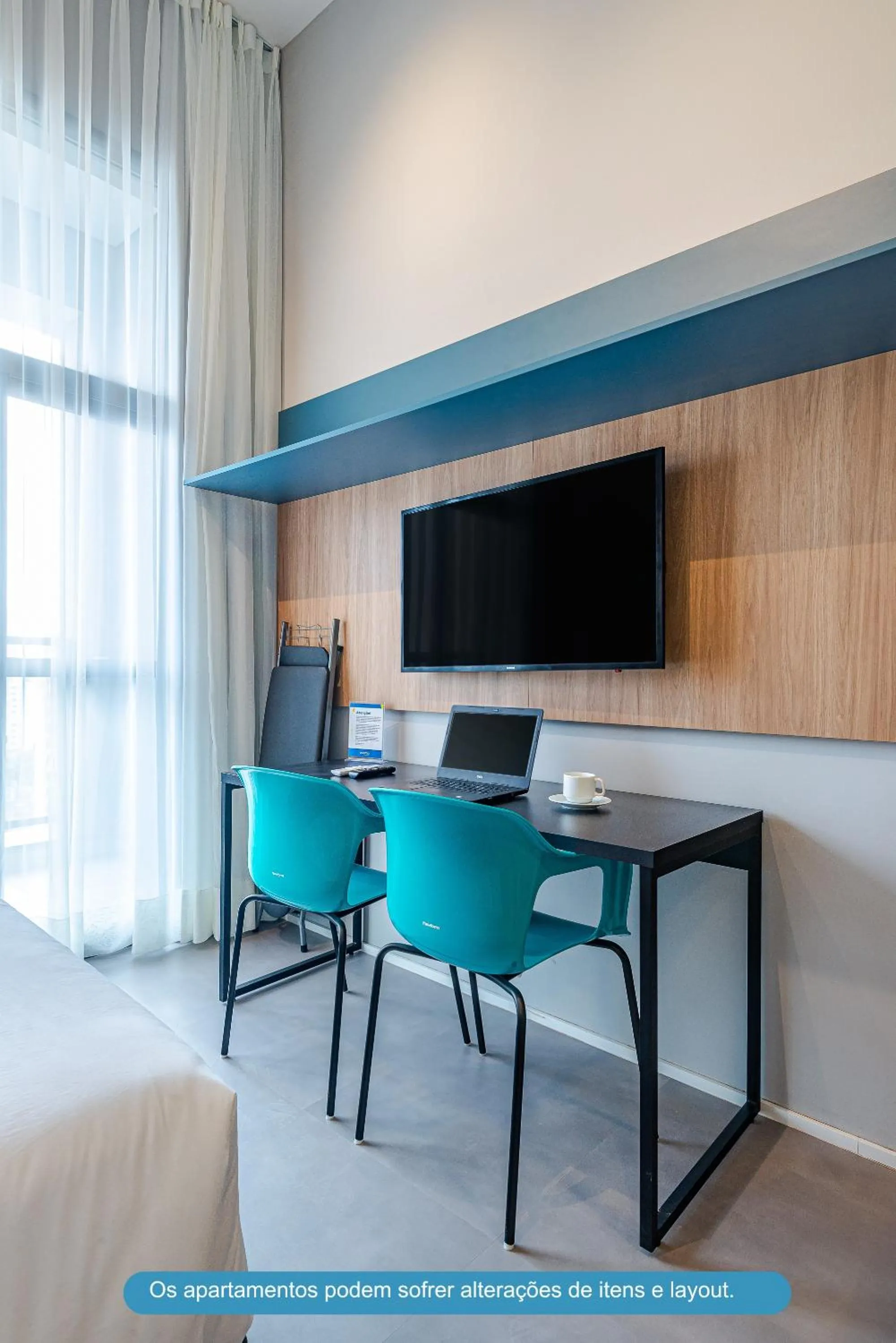 TV and multimedia in Roomo Transamerica SP Brooklin 370