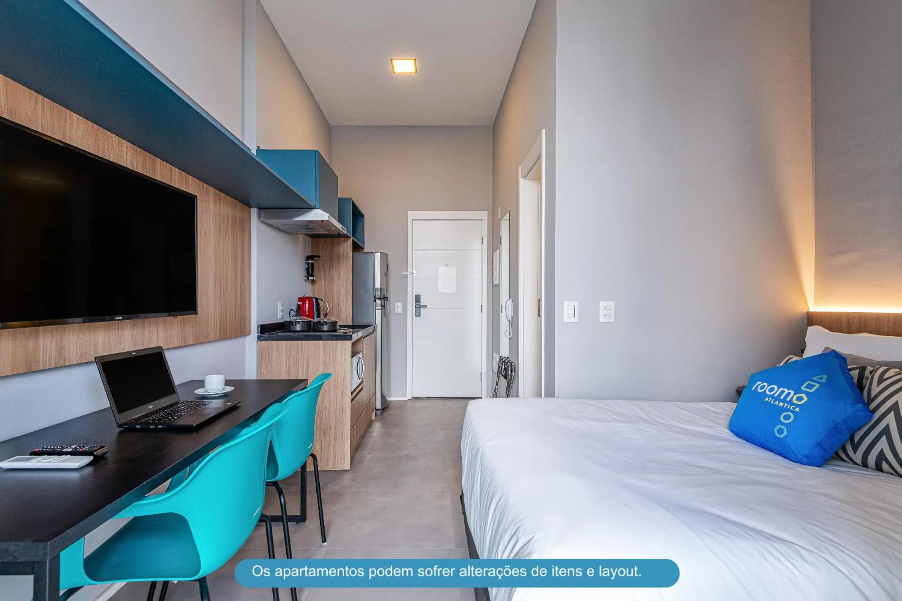 Bedroom, Bed in Roomo Transamerica SP Brooklin 370