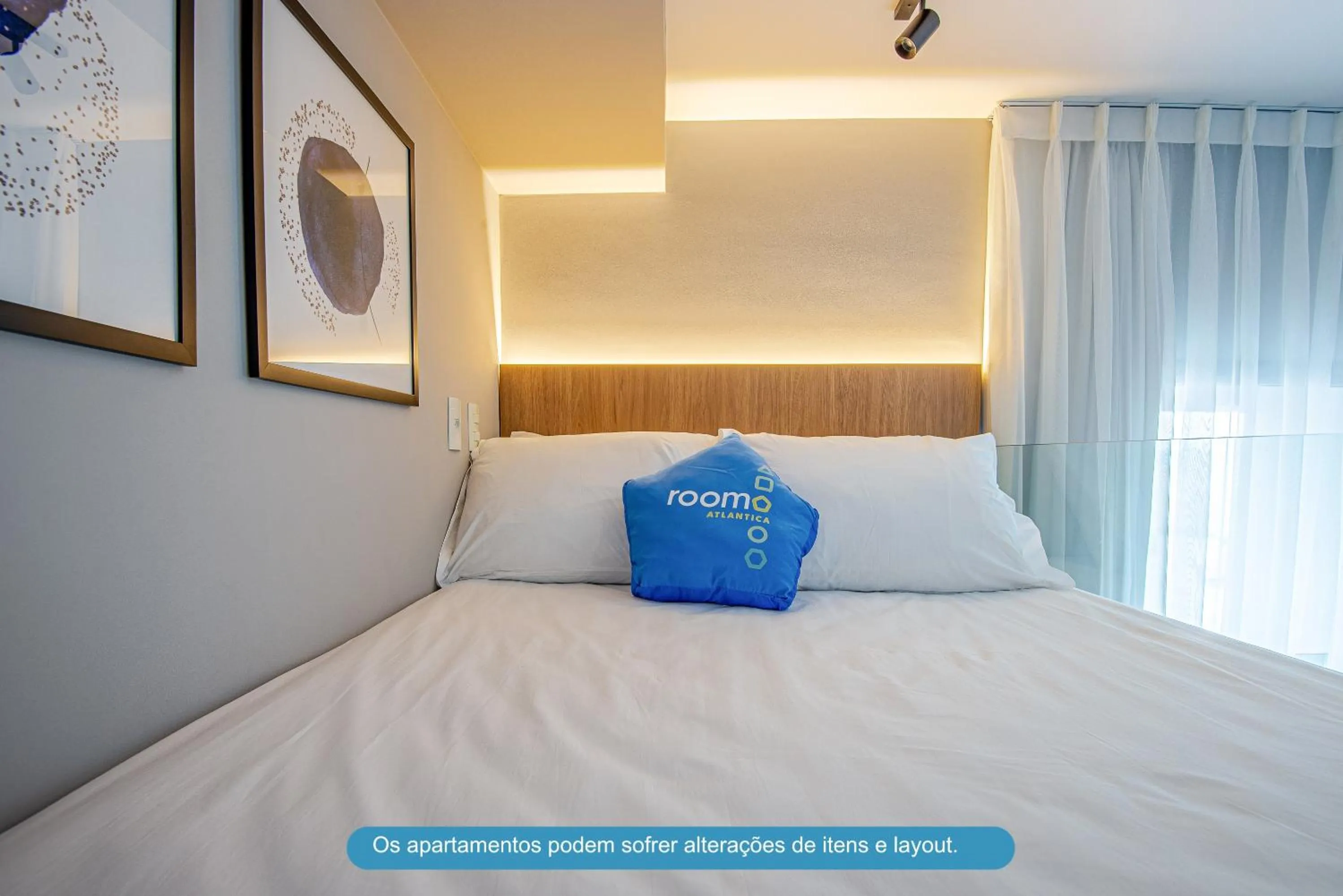 Bed in Roomo Transamerica SP Brooklin 370