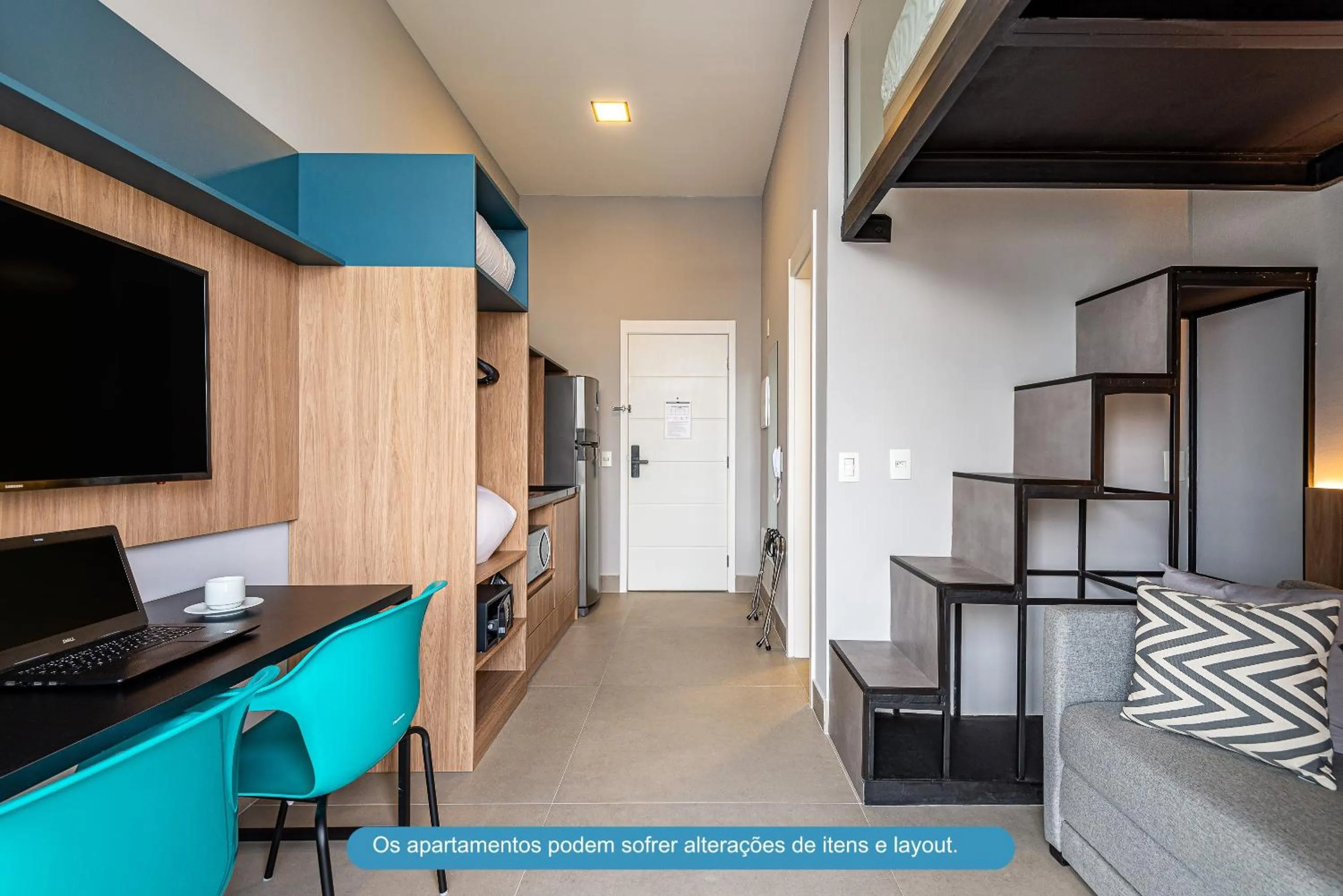 Photo of the whole room, Bed in Roomo Transamerica SP Brooklin 370