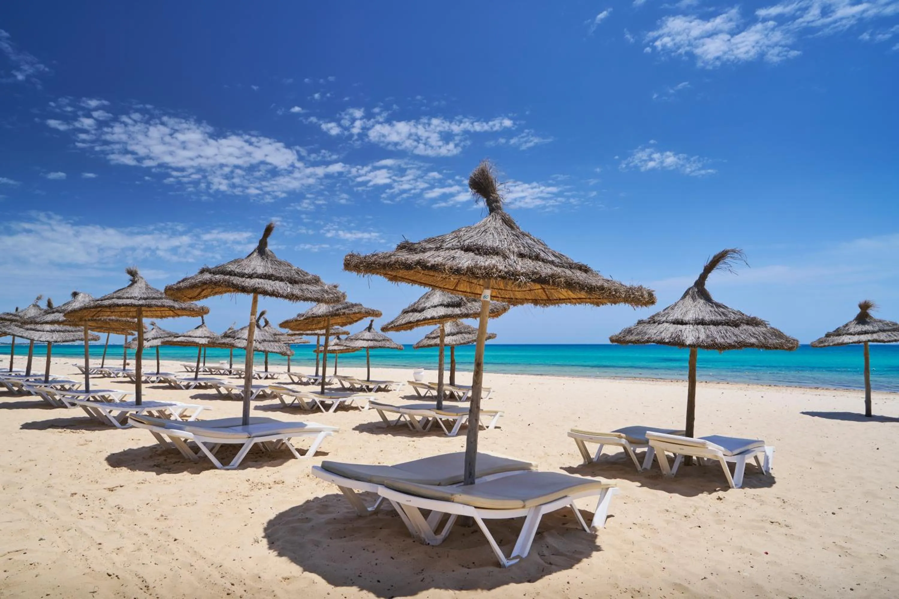 Beach in Nahrawess Resort & Thalasso