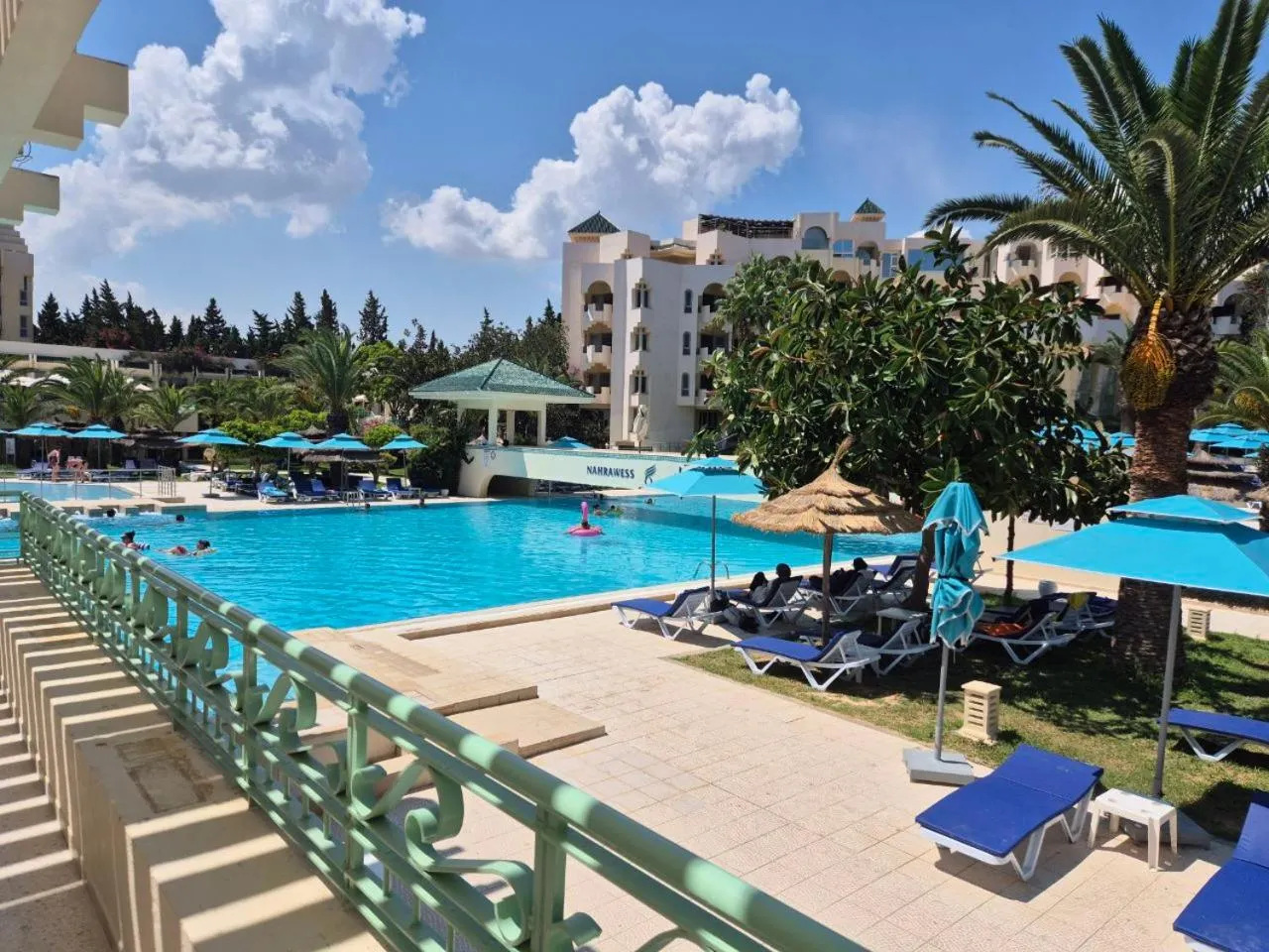 Swimming pool in Nahrawess Resort & Thalasso