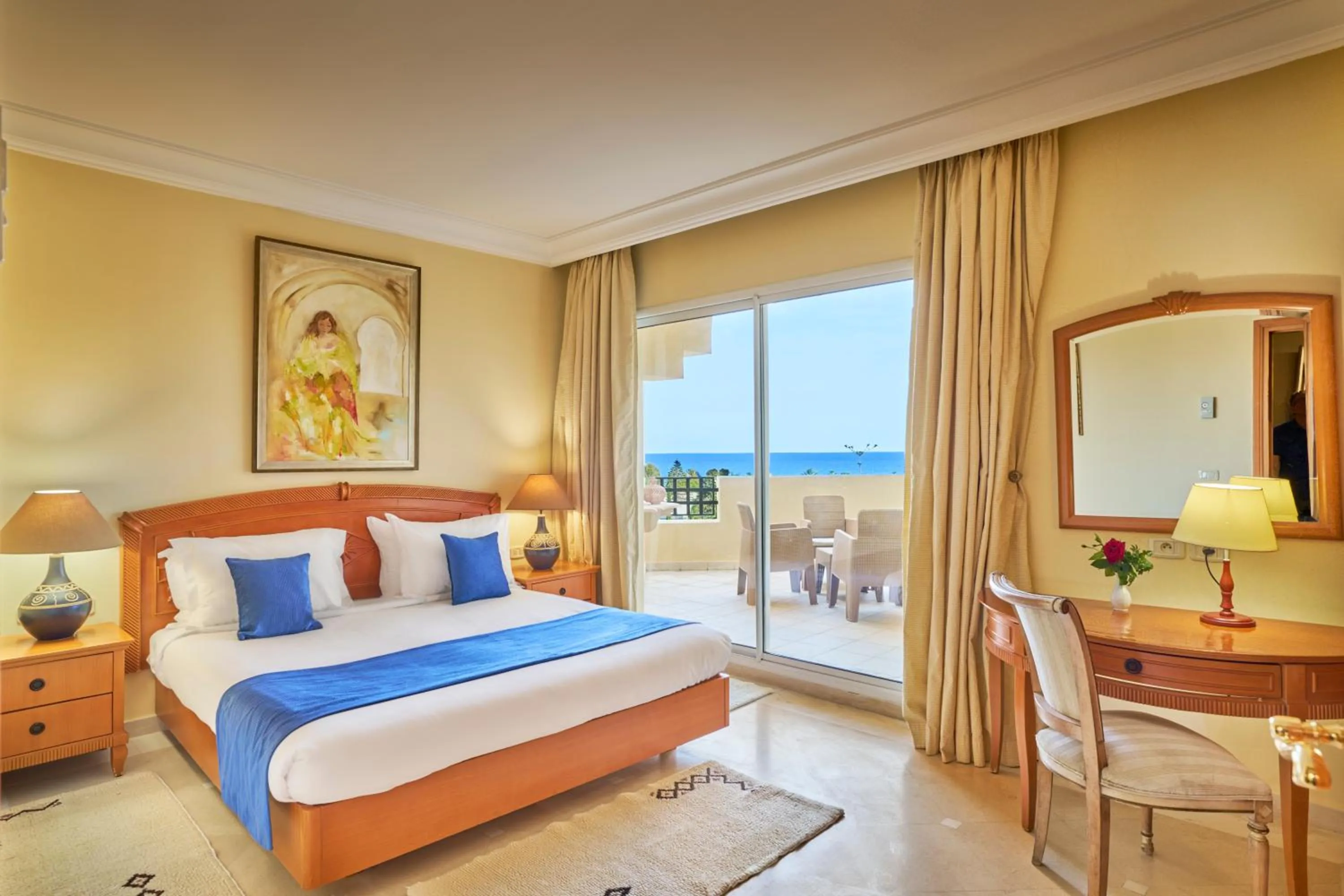 Bedroom, Bed in Nahrawess Resort & Thalasso