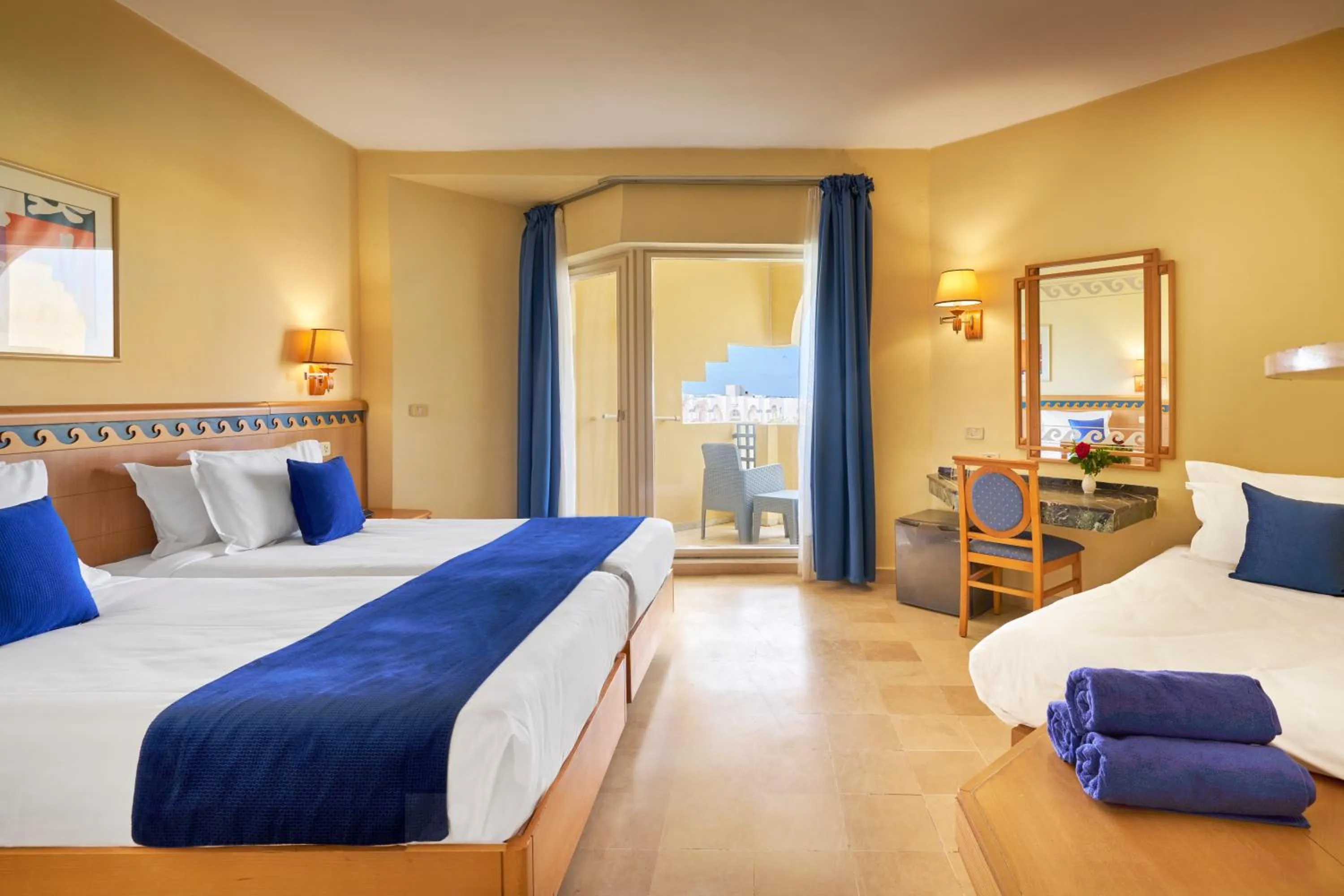 Bedroom, Bed in Nahrawess Resort & Thalasso