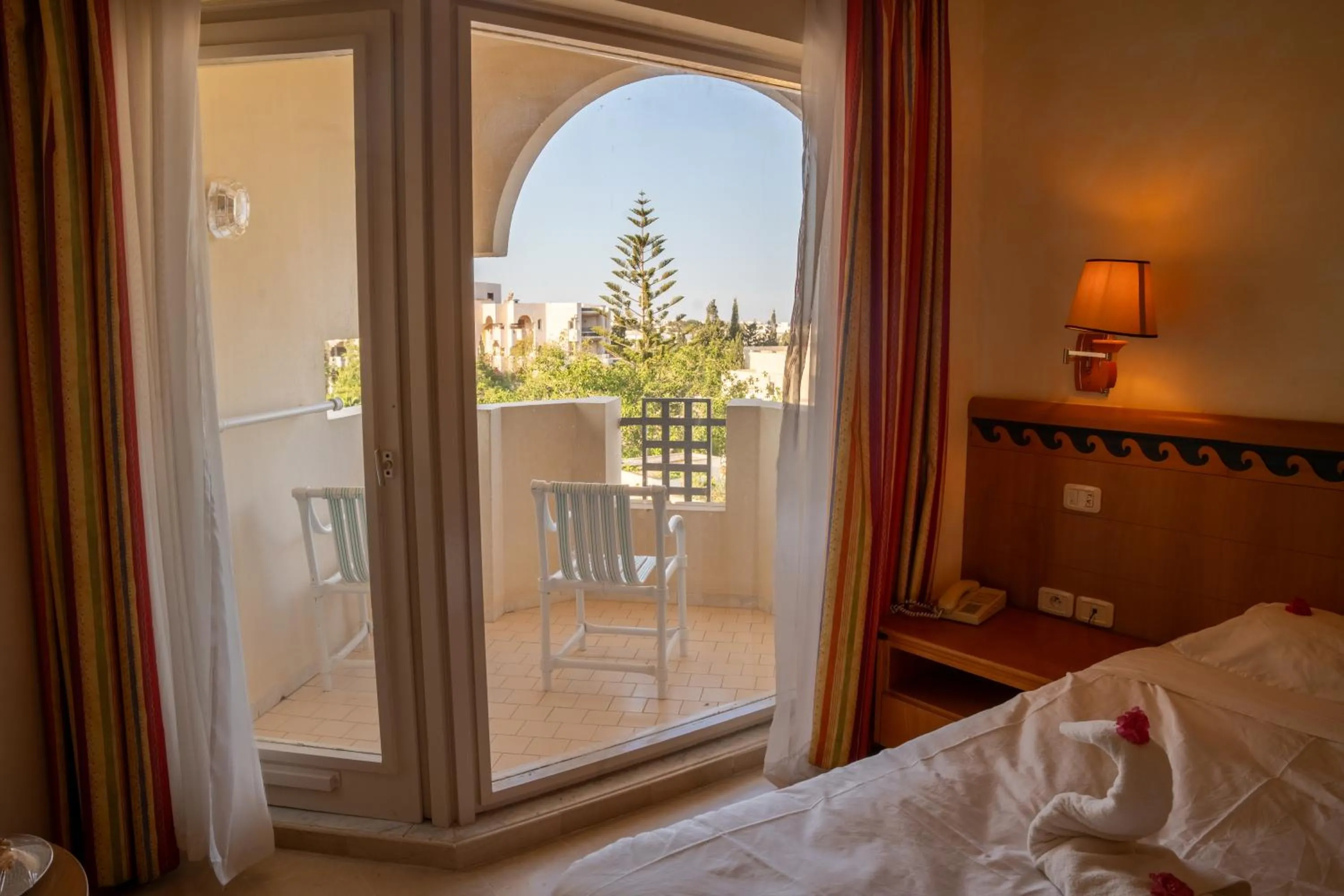 Property building, Bed in Nahrawess Resort & Thalasso