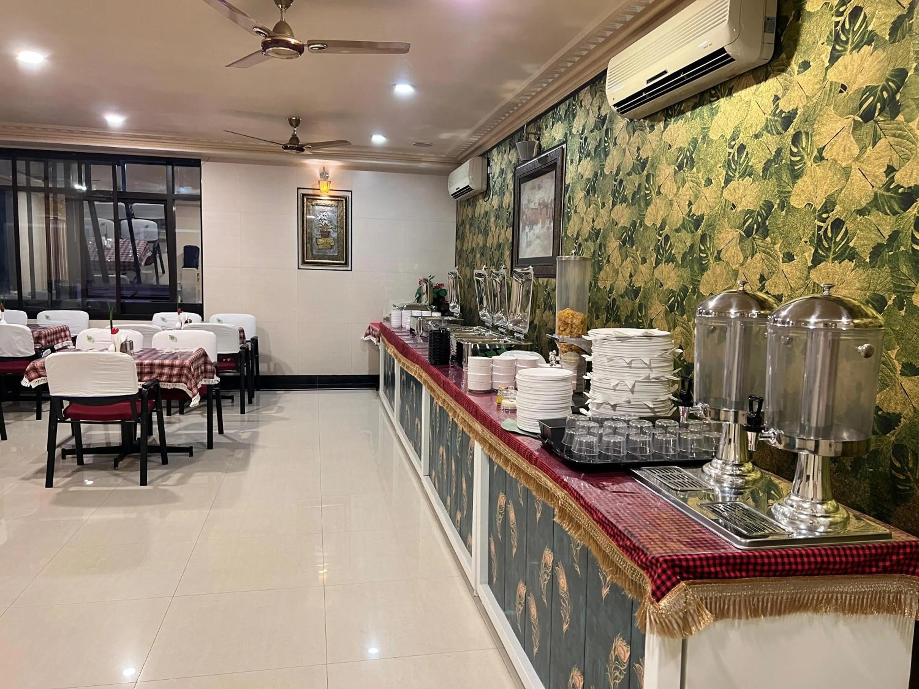 Buffet breakfast in The Grand Krishna Rooms