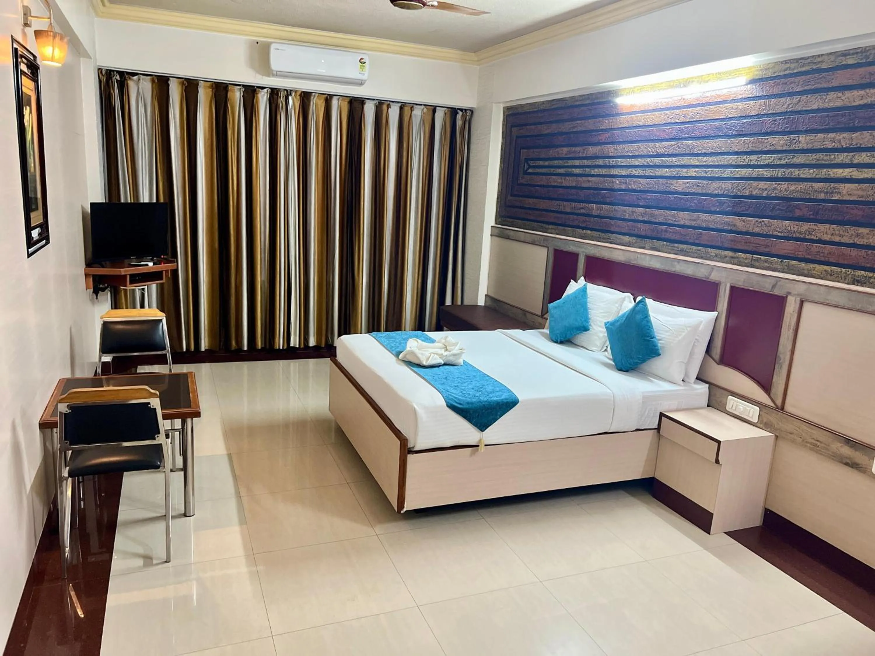 Bed in The Grand Krishna Rooms