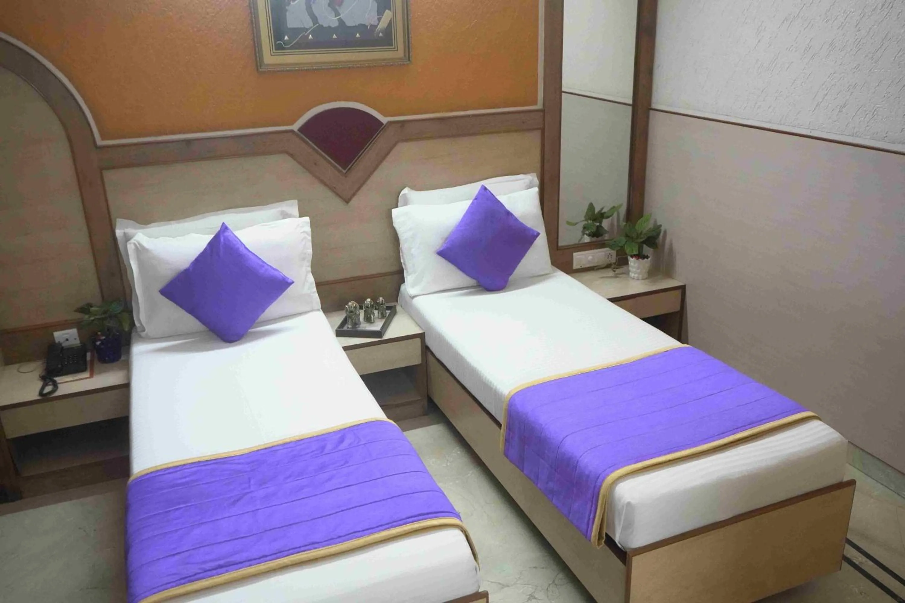 Bed in The Grand Krishna Rooms