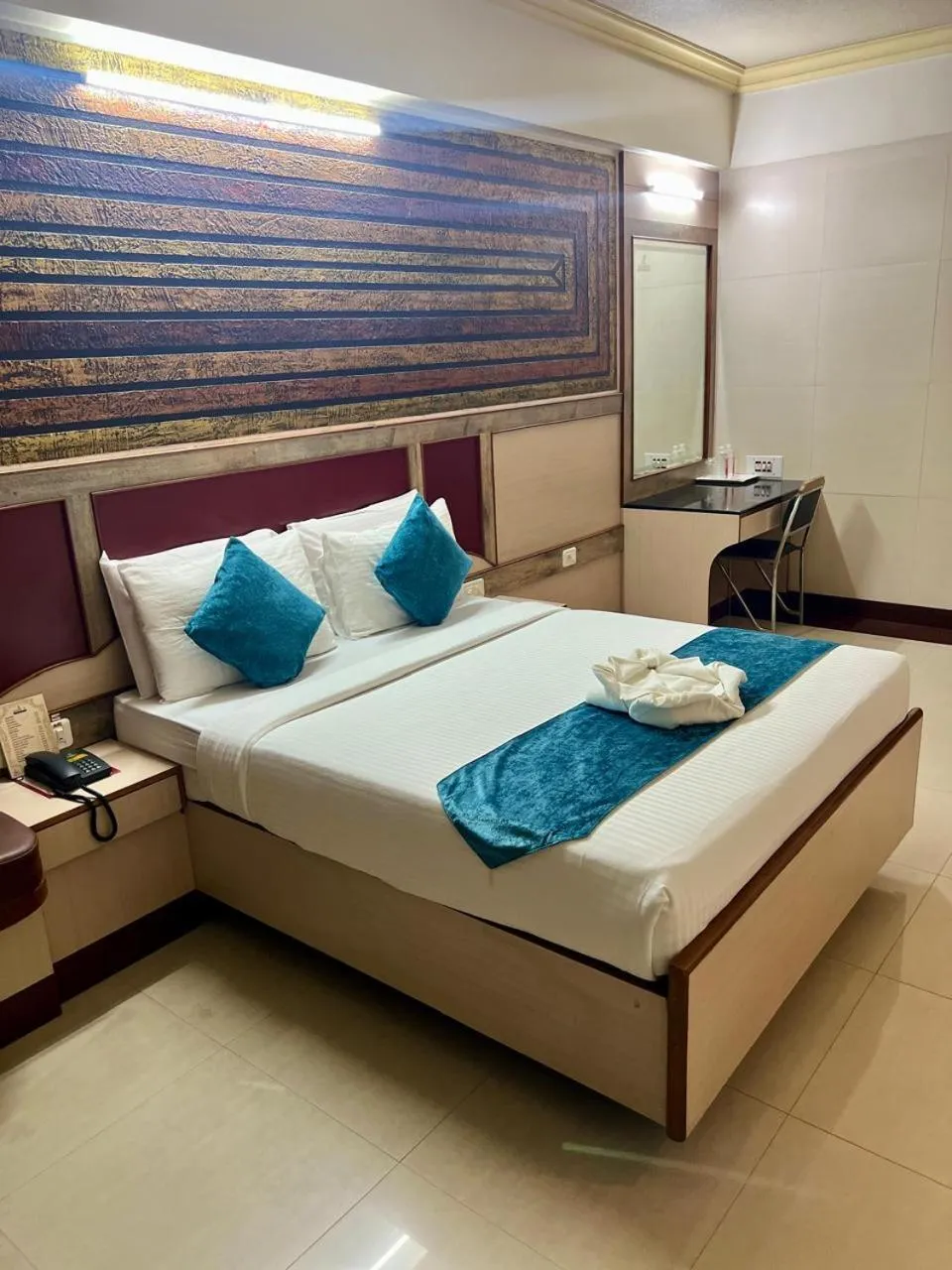 Bed in The Grand Krishna Rooms