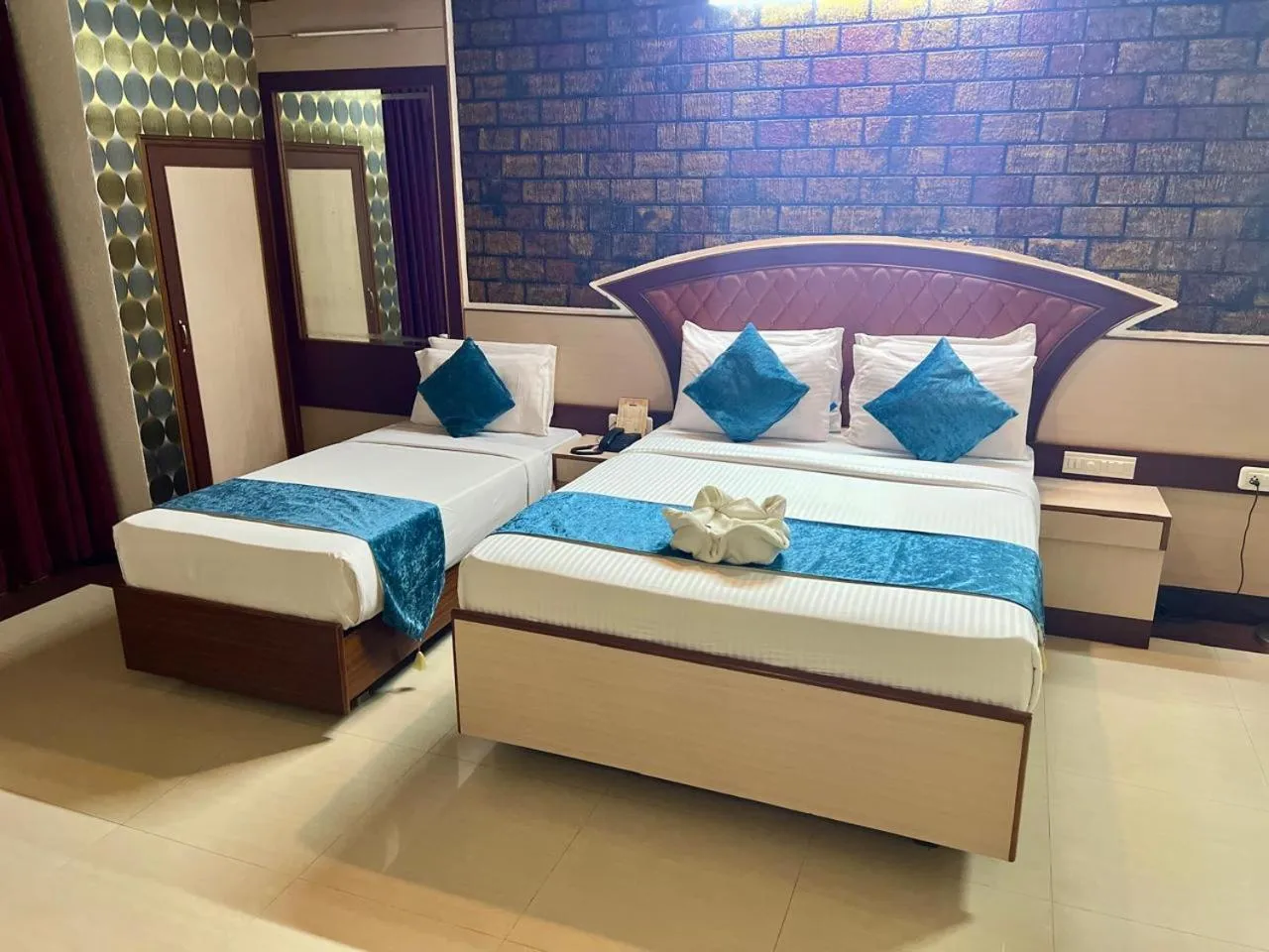 Bedroom, Bed in The Grand Krishna Rooms