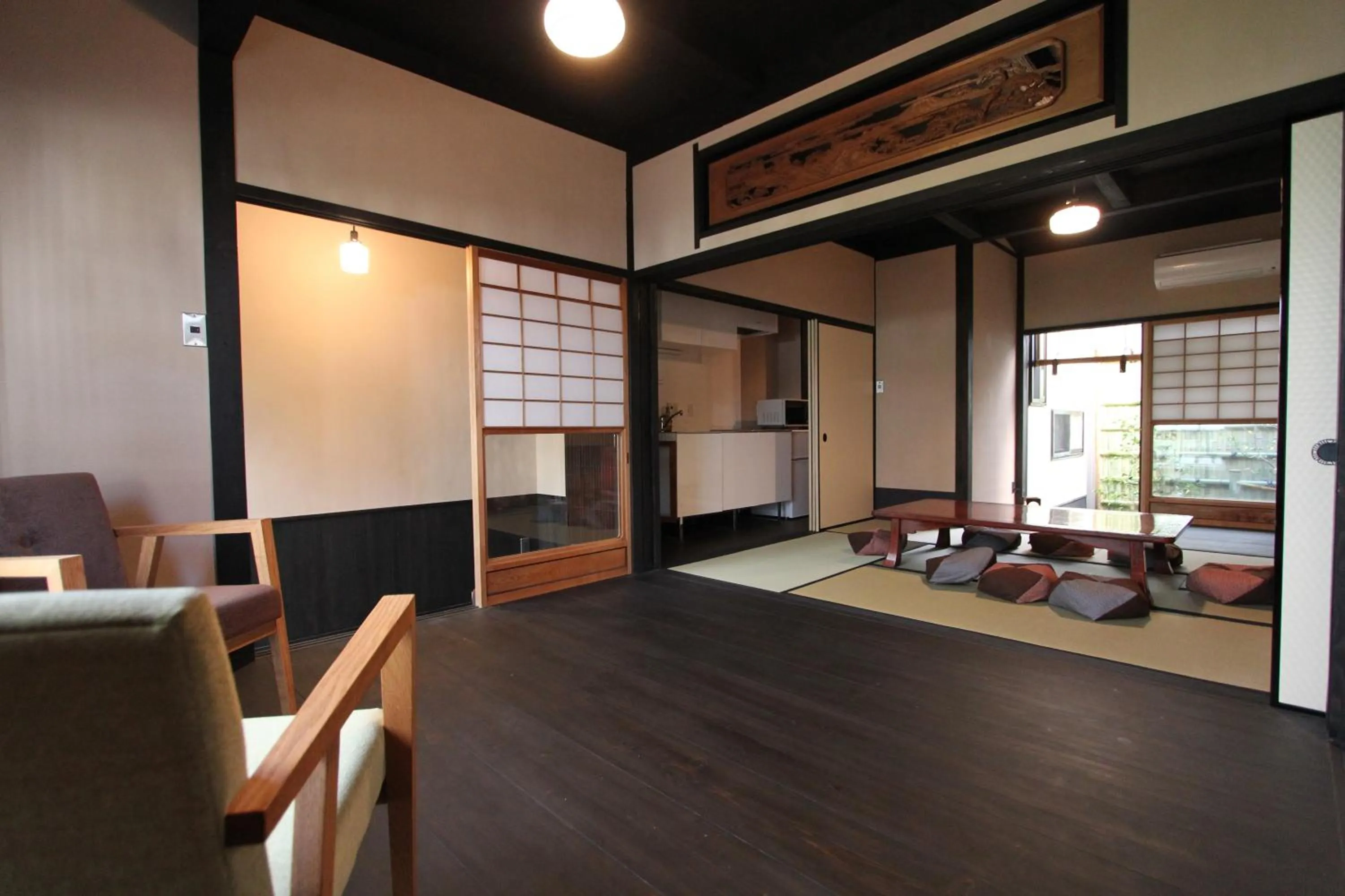 Living room in Brian Machiya Inn