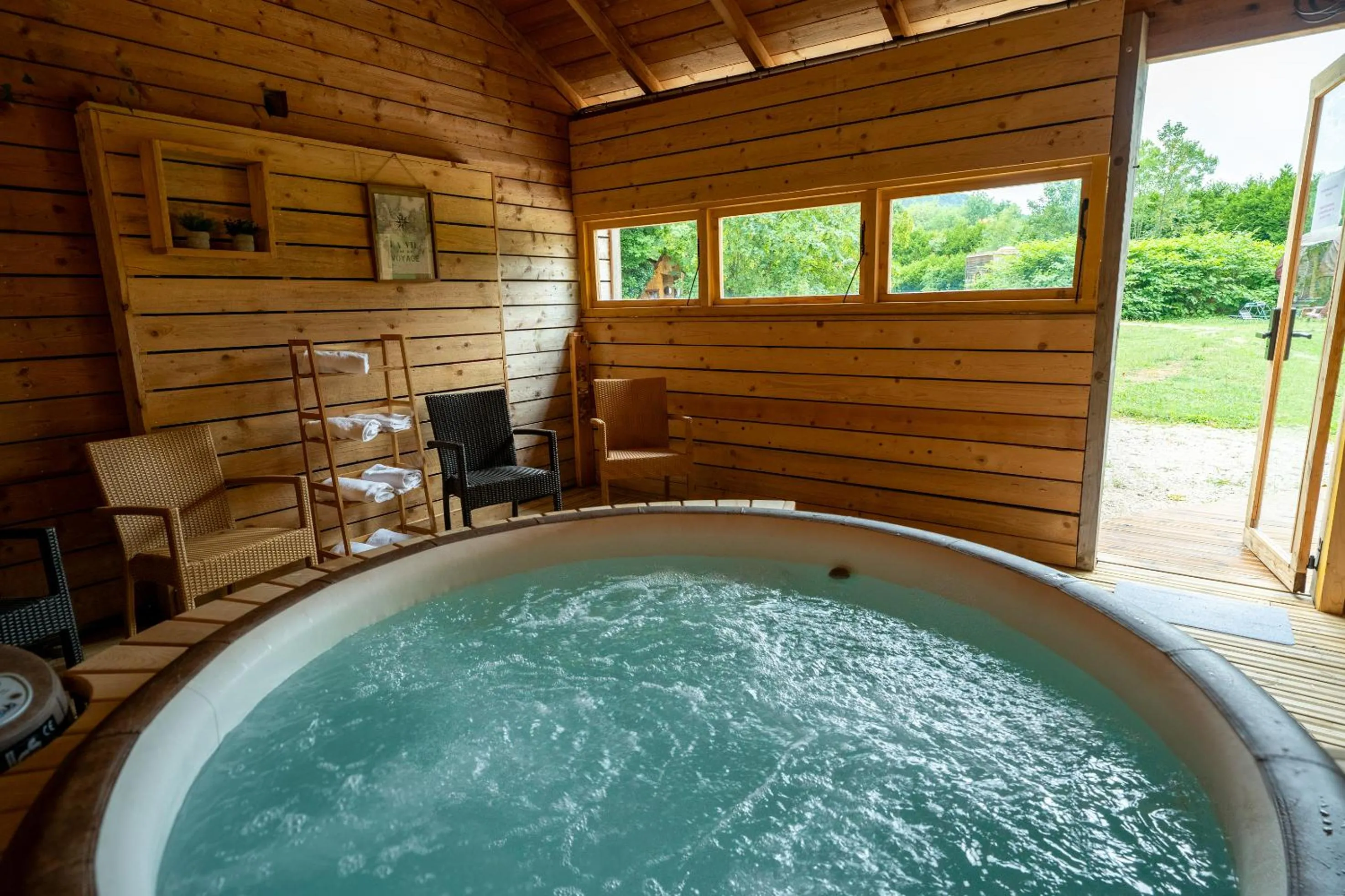 Spa and wellness centre/facilities in Le Village de la Champagne - Slowmoov