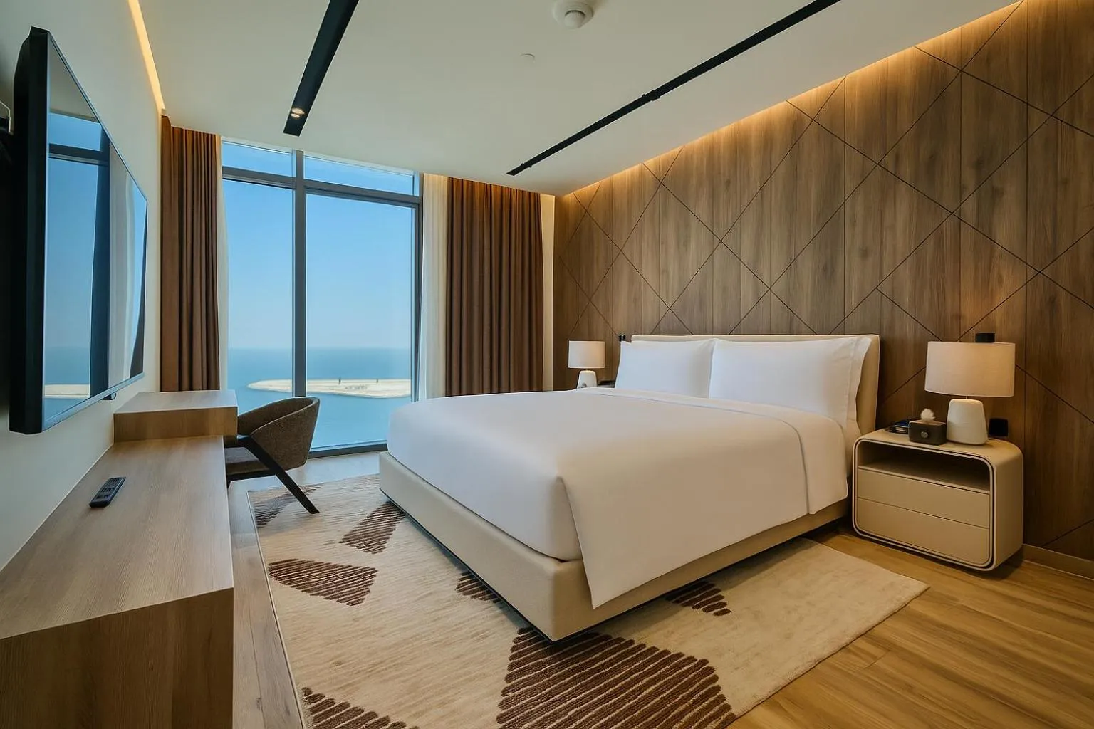 Bedroom, Bed in The OQ