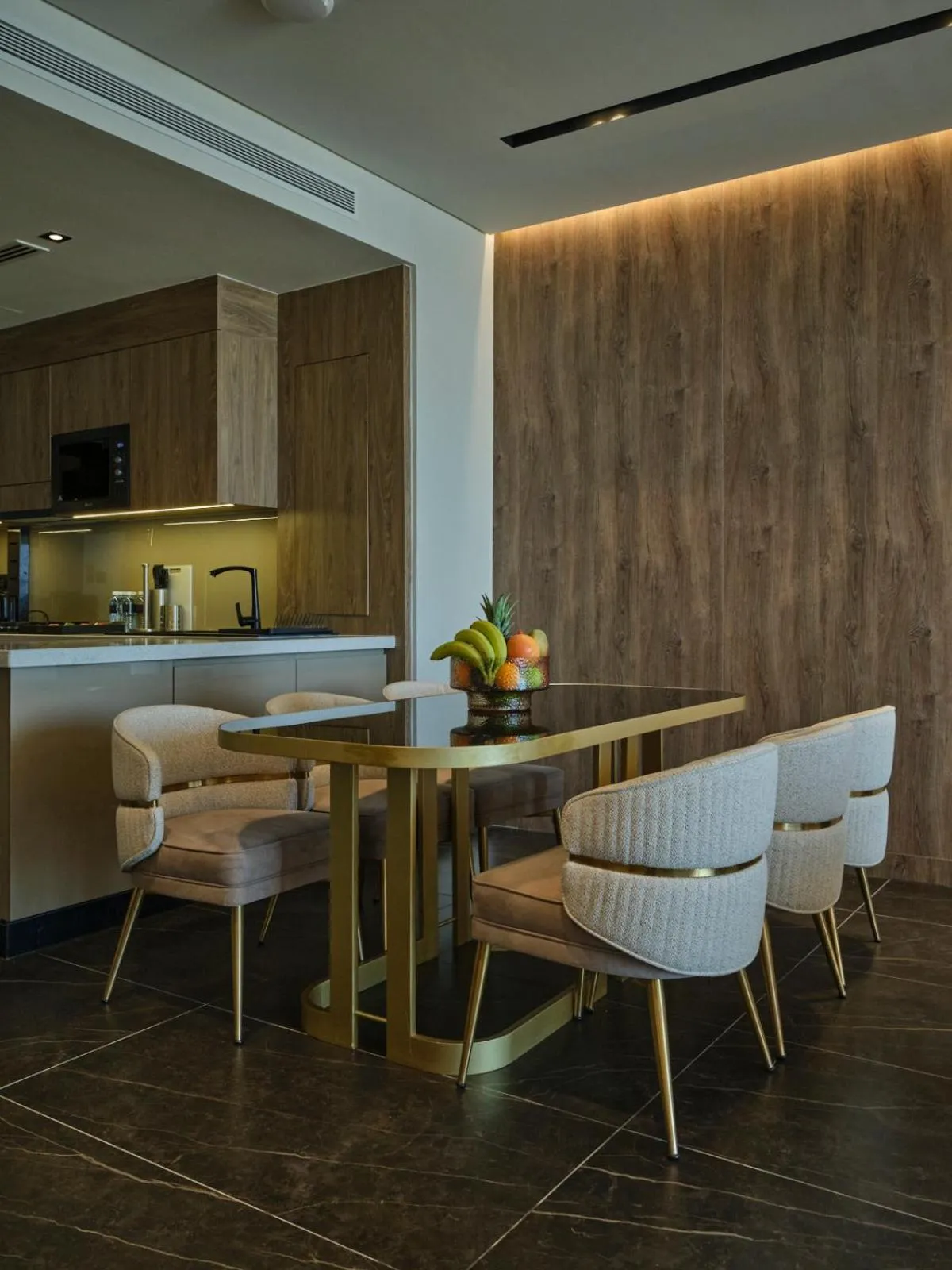 Dining area in The OQ