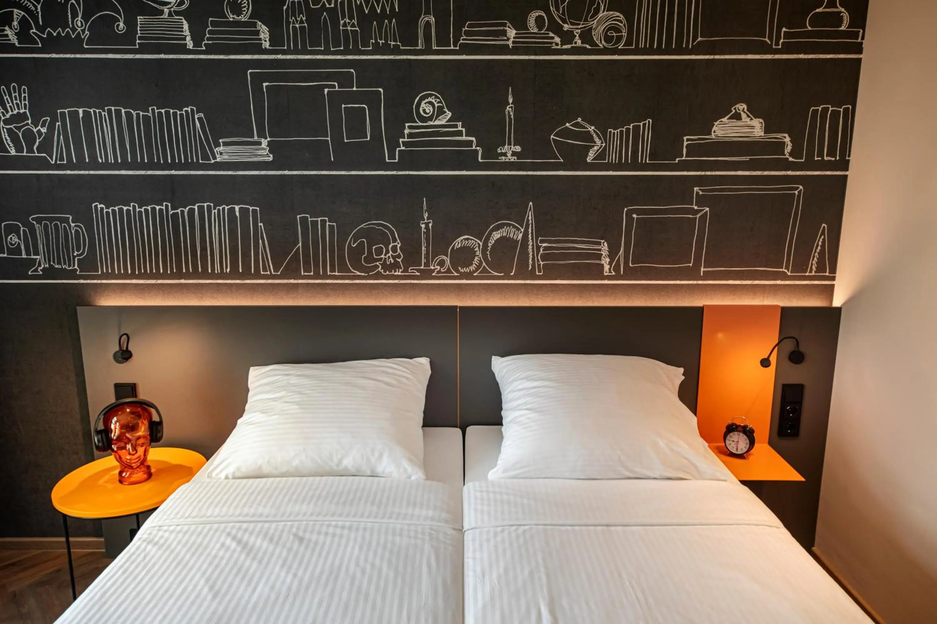 Bedroom, Bed in LOGINN Hotel Köln Airport