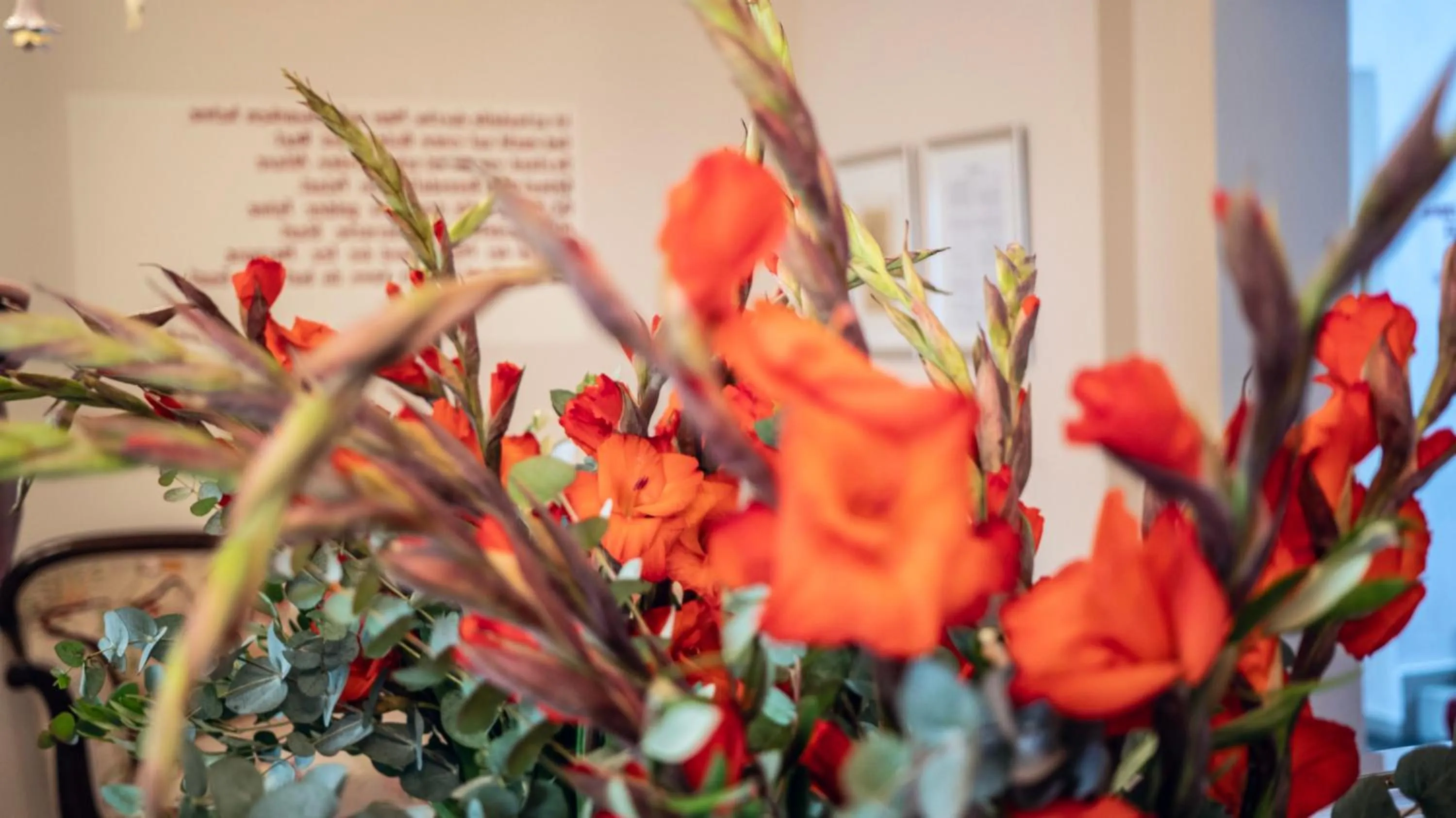 Communal lounge/ TV room in Hotel Villa Rückert