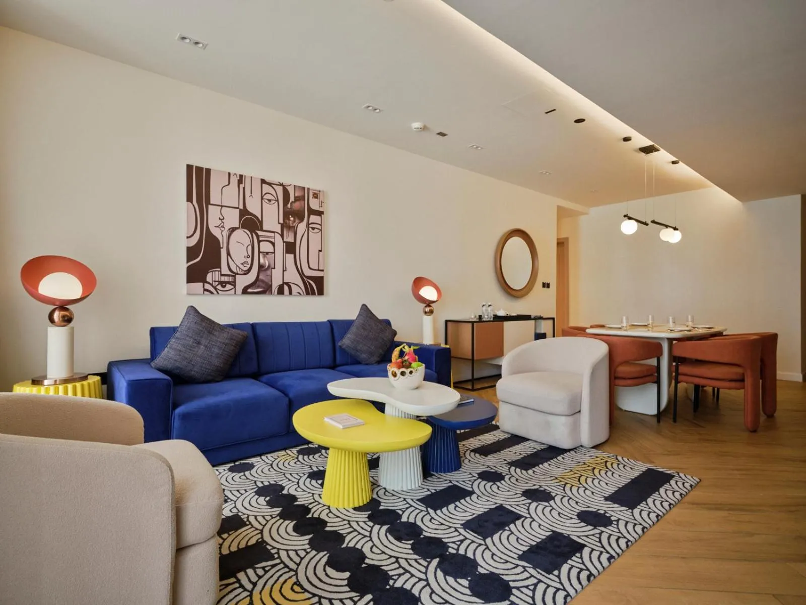 Living room in The Muse