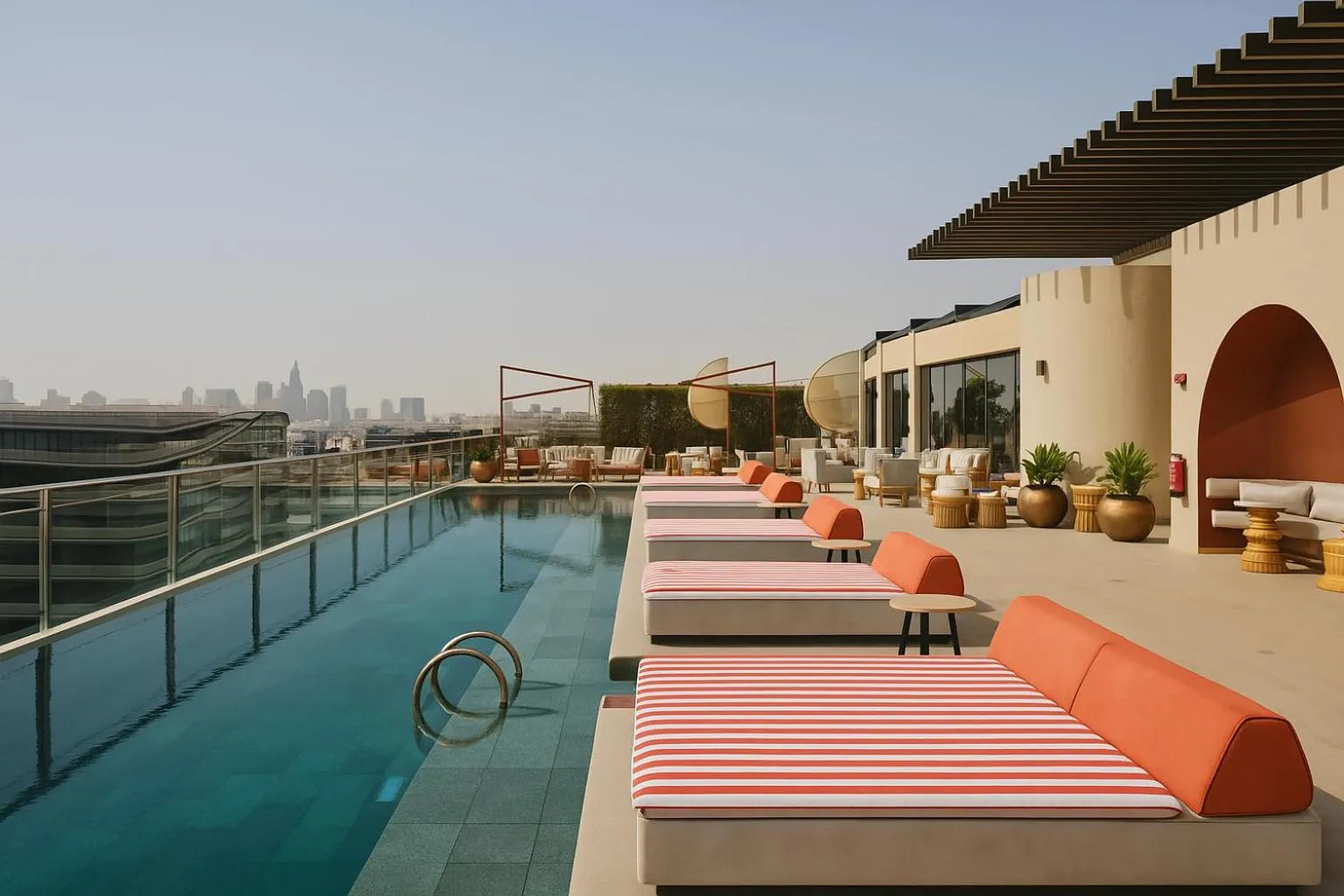 Swimming pool in The Muse