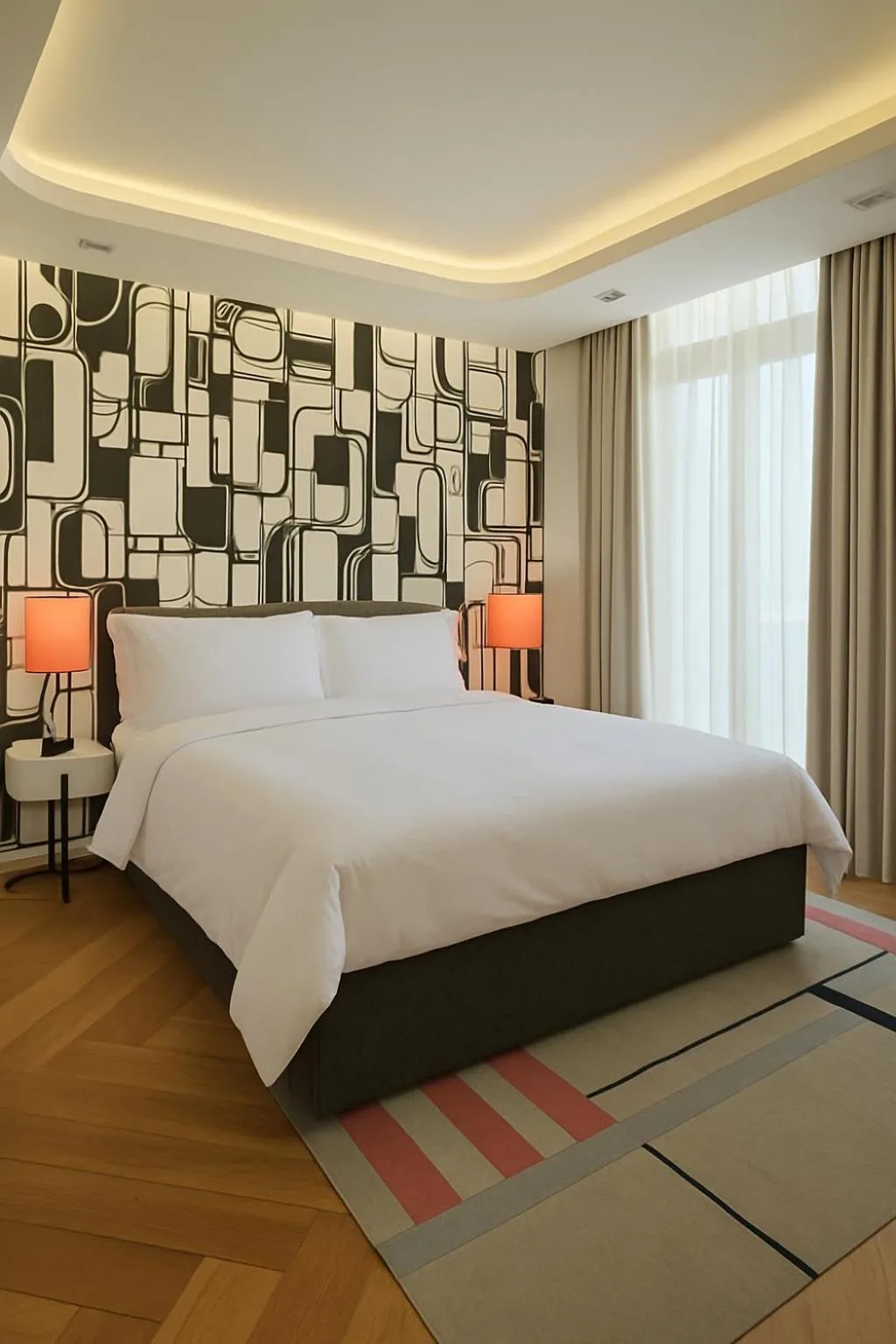 Bedroom, Bed in The Muse